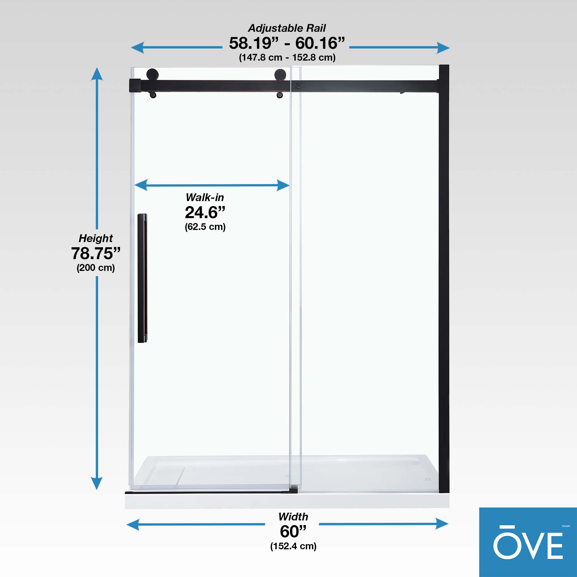 OVE Decors 15SKC-BEL260-ORB Alcove-Shower-Kit - View #14