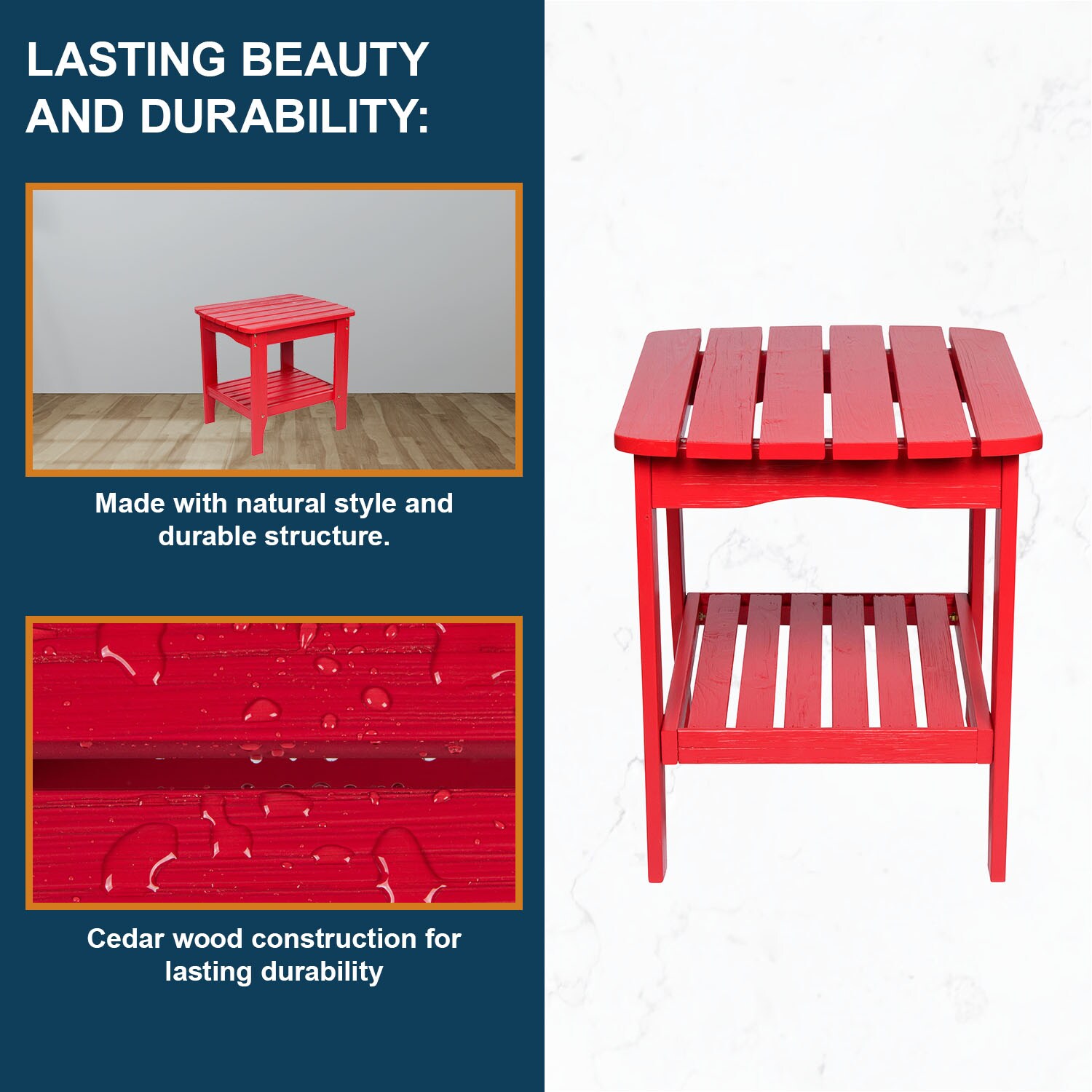 Shine Company 4113CR Patio-Tables - View #4