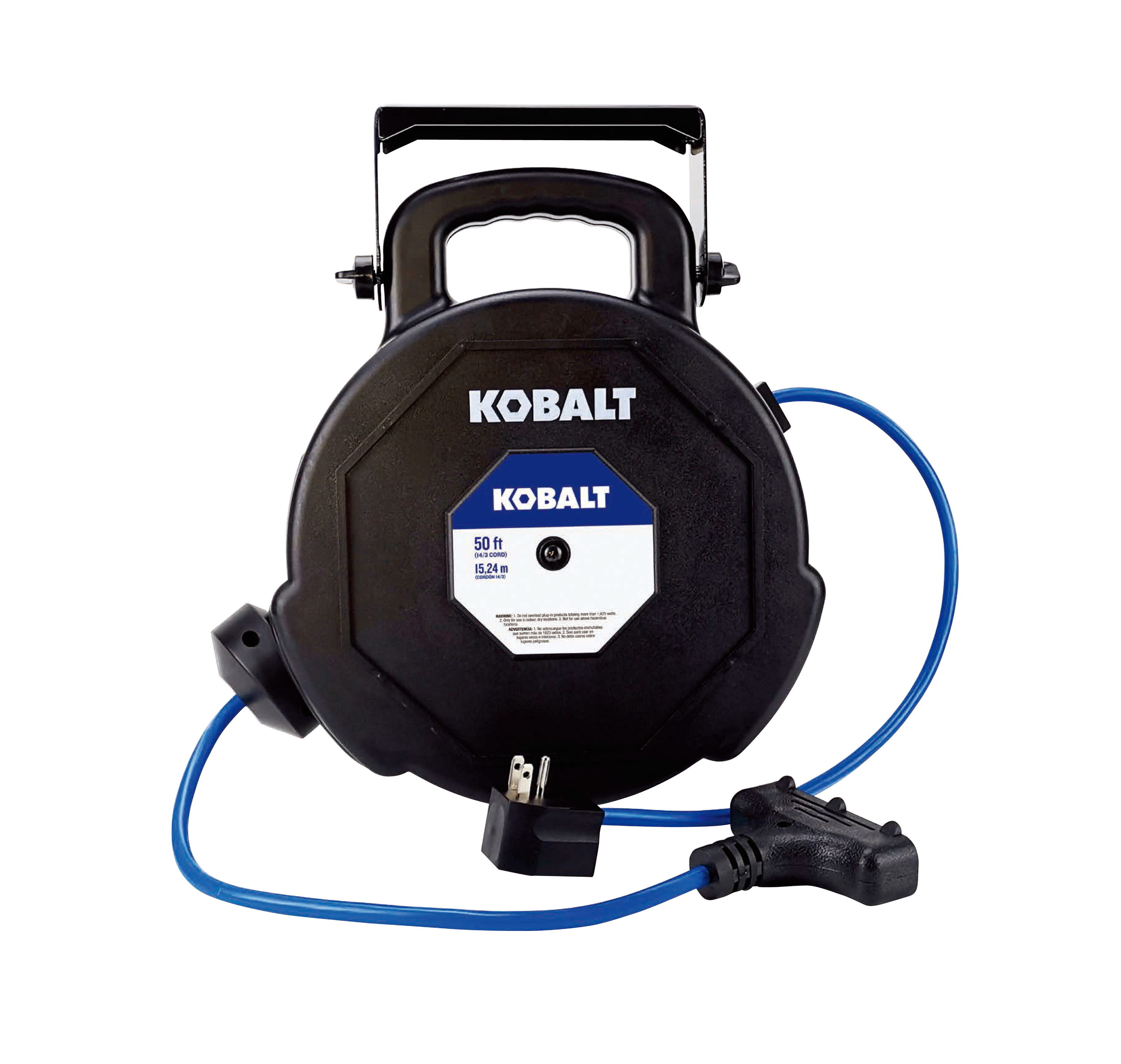 Kobalt Kobalt 50 Ft. Retractable Cord Reel in the Extension Cord  Accessories department at