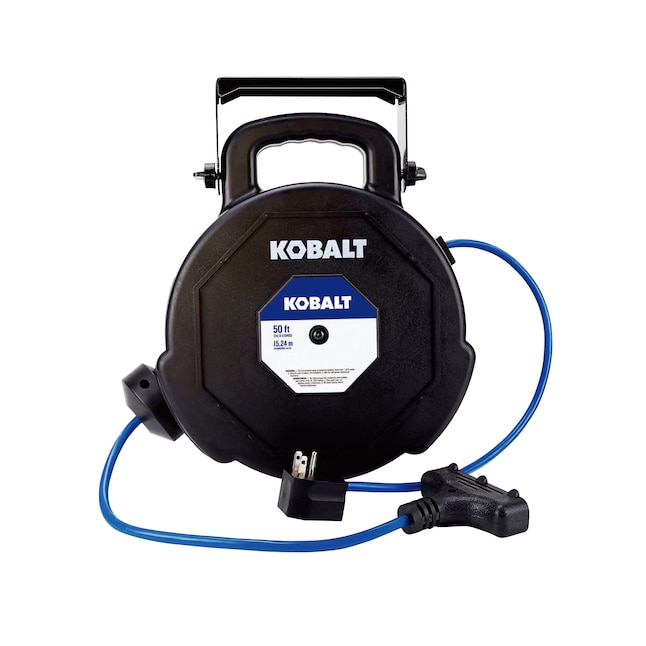 Kobalt Kobalt 50 Ft. Retractable Cord Reel in the Extension Cord