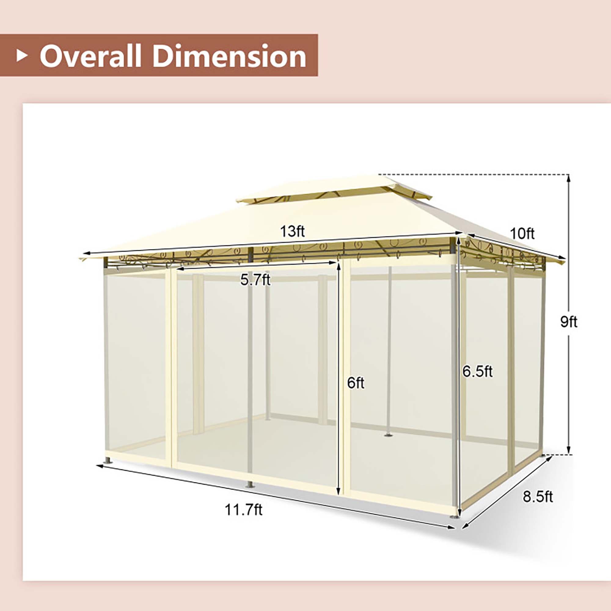 CASAINC CA07MG-GAZ Wood-Resin-Gazebos - View #6