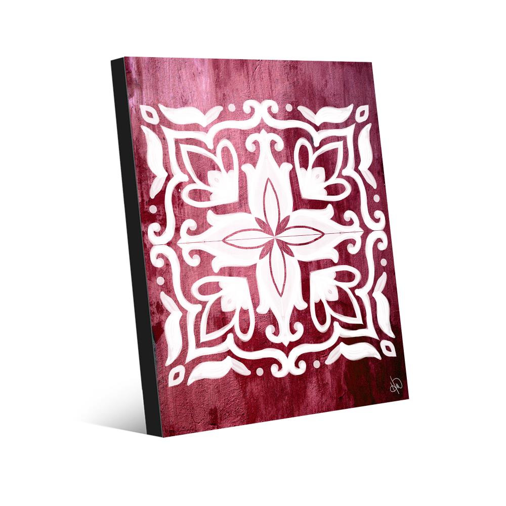 Creative Gallery MOR000087MTL16X20FM 20-in H x 16-in W Scrollwork Metal Print
