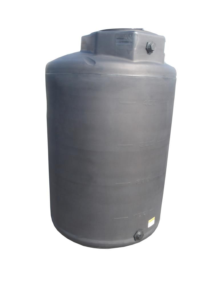 Snyder Industries 500-Gallons Plastic Black Water Storage Tank in the Water  Storage department at