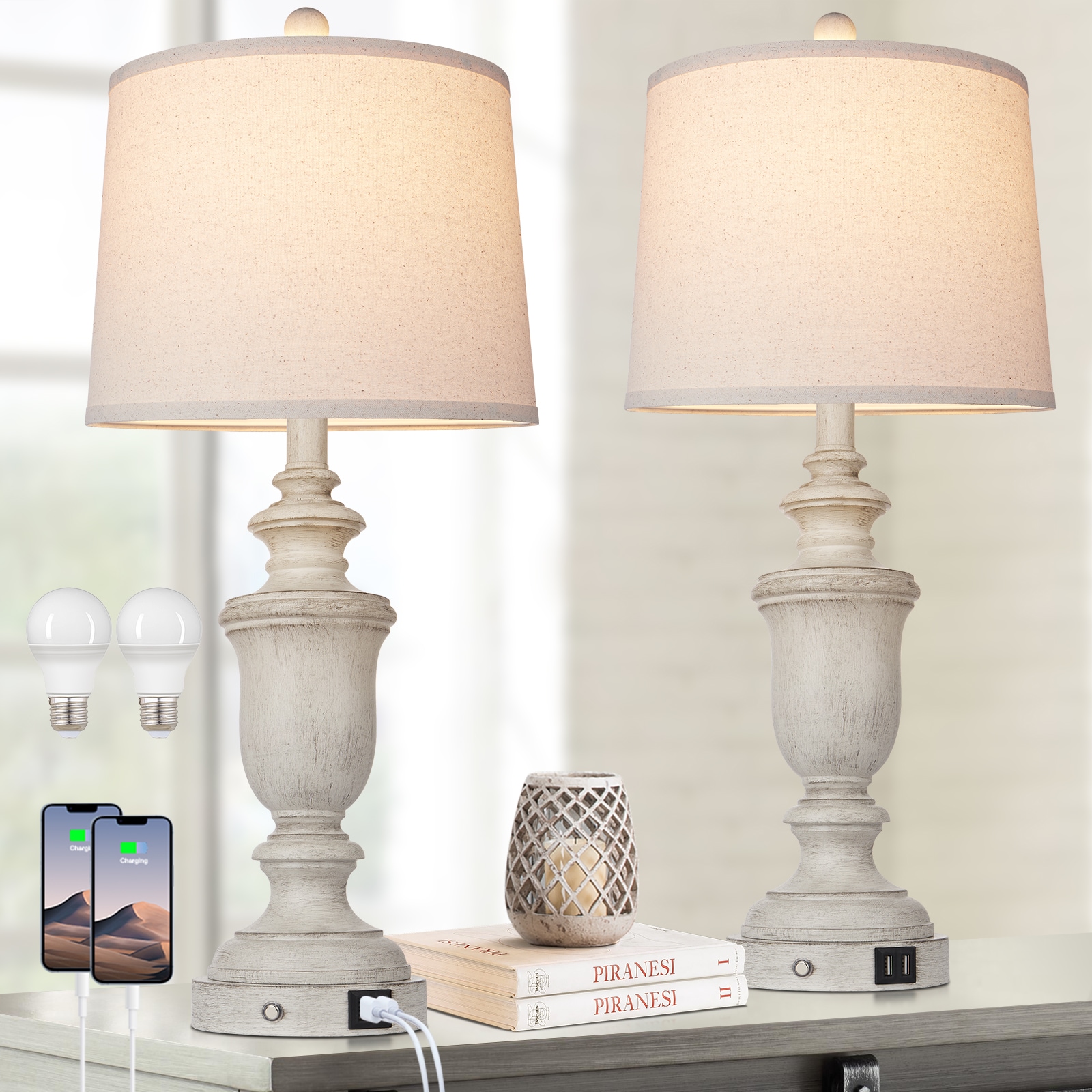 UrFurnishings TD-219 Table-Lamps - View #5