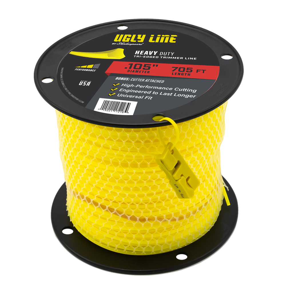 Shakespeare Ugly Line 0.105-in x 705-ft Spooled Trimmer Line in