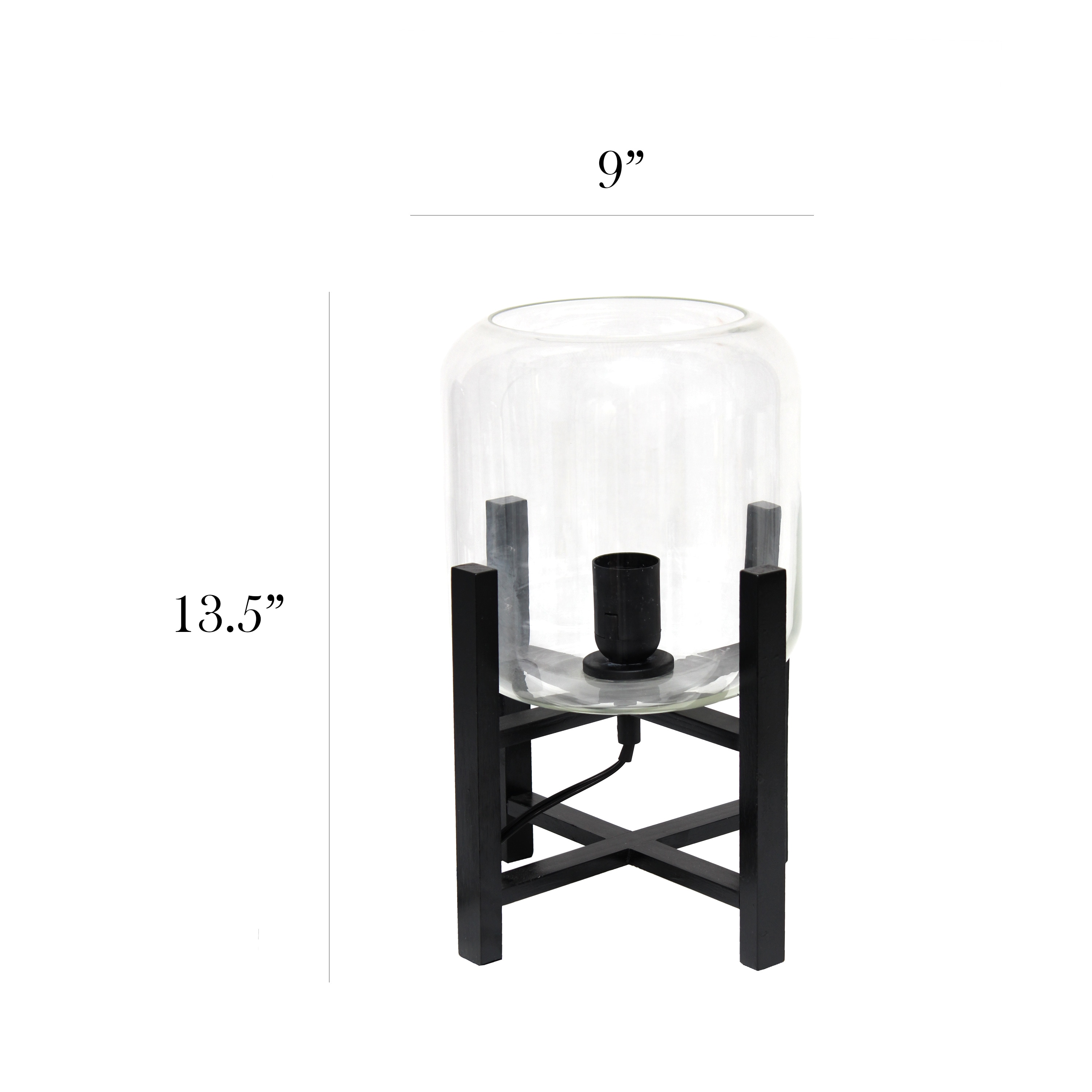 Simple Designs LT1068-CLR Table-Lamps - View #3