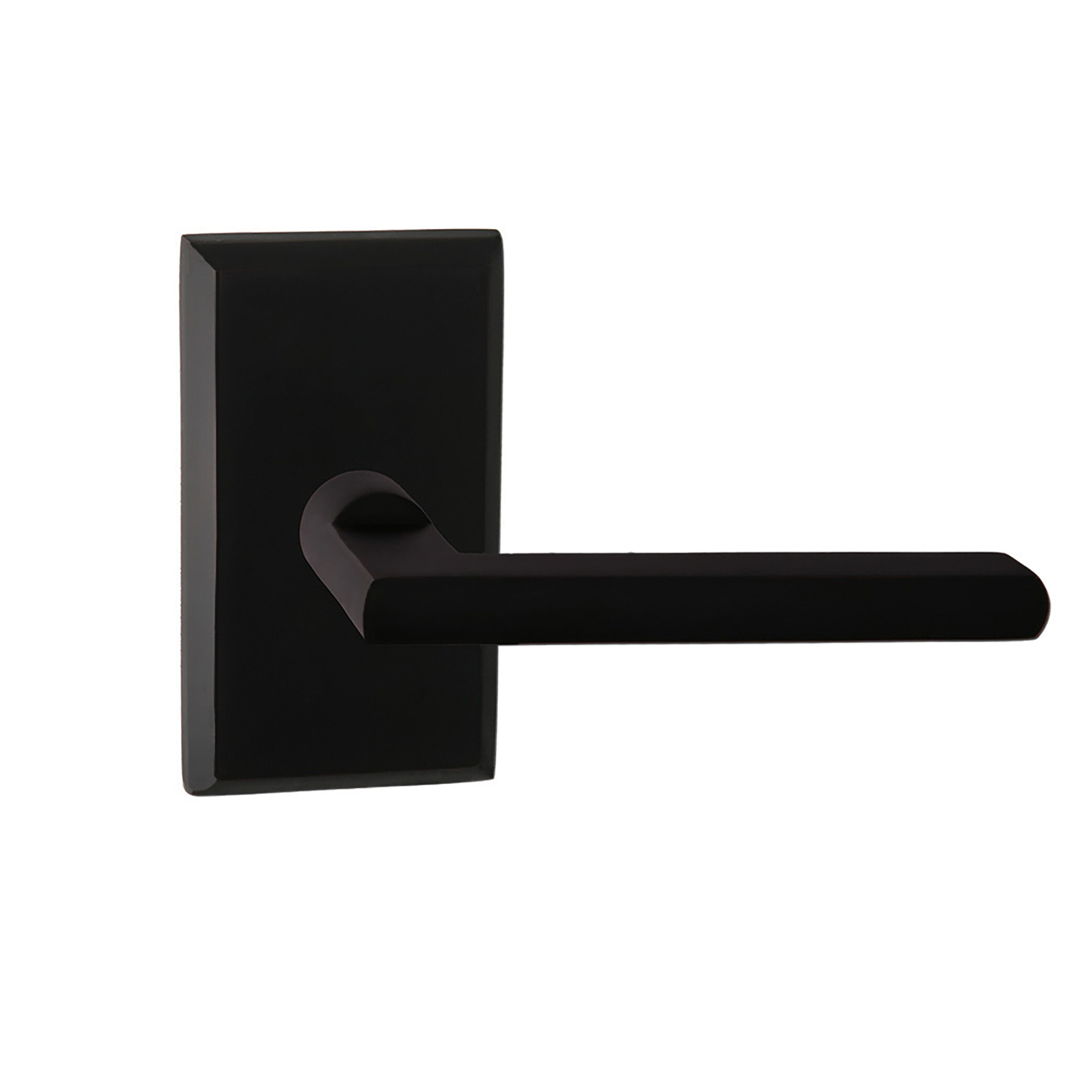 Delaney Hardware Bravura Matte Black Interior No Deadbolt Privacy Door ...