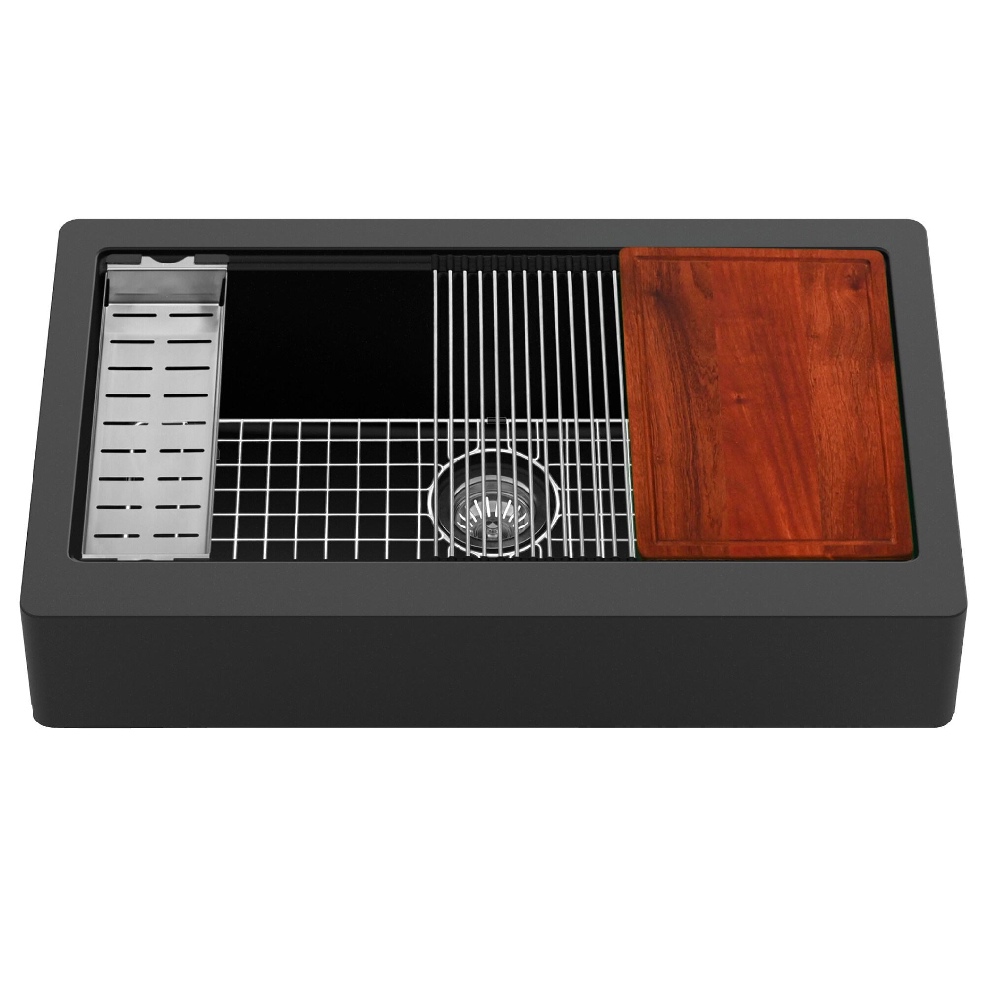 Karran QARWS-740-BL Kitchen-Sinks - View #2