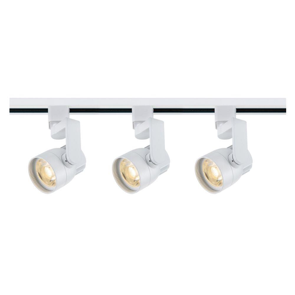  LW-SC550562 3-Light 48-in White Dimmable LED Linear Track Lighting Kit