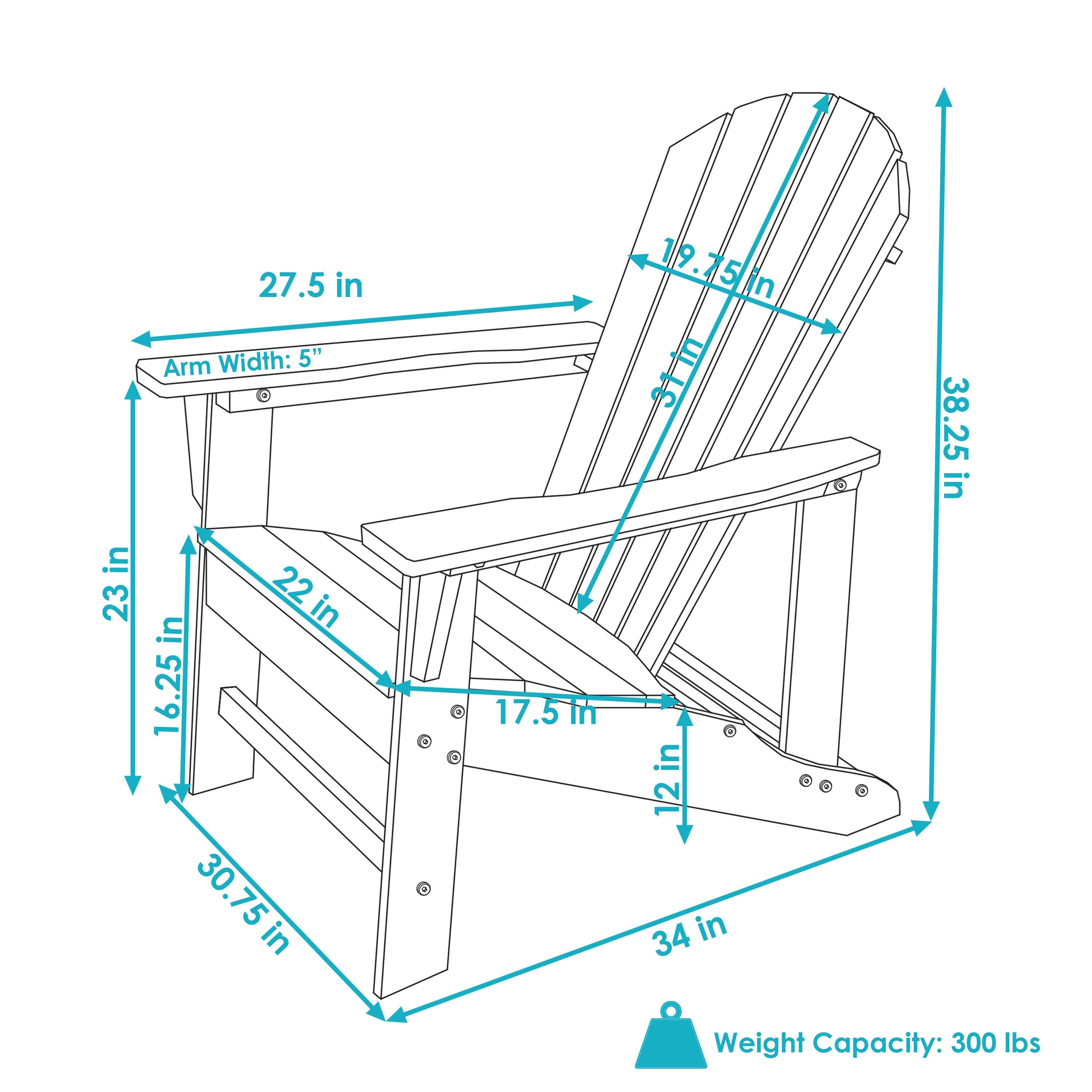Sunnydaze Decor FAP-668-2 Patio-Chairs - View #7