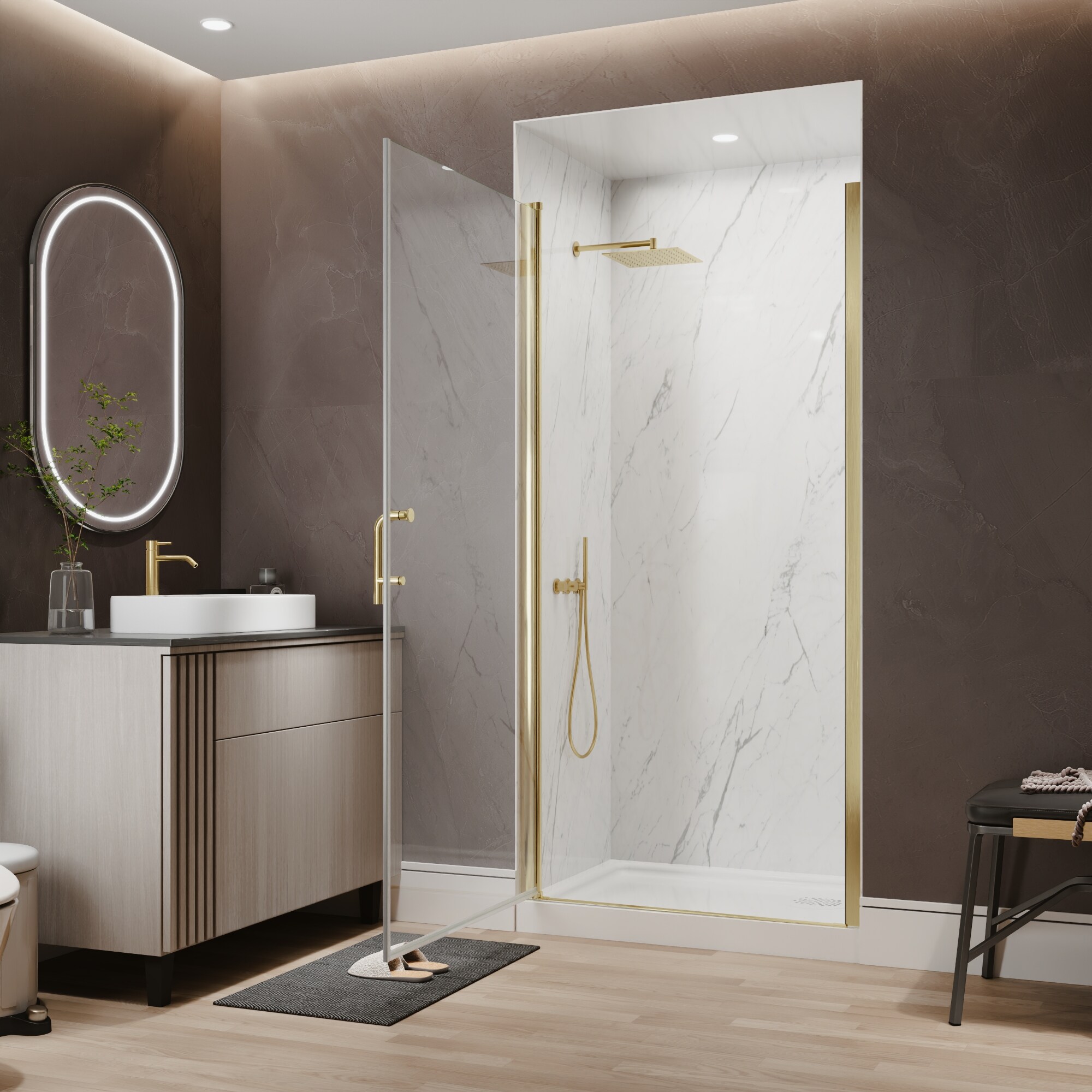 AAZJ SBT-P277906 Shower-Doors - View #2