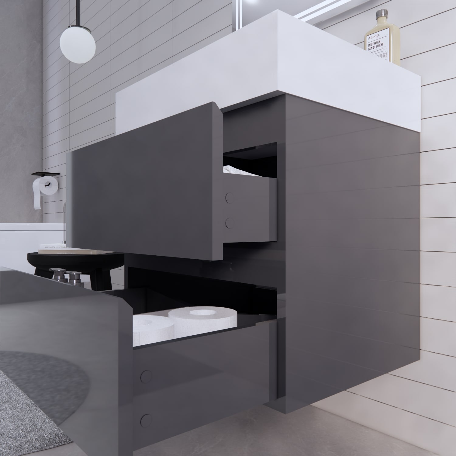 BV Better Vanity BTB-24-GR Bath-Vanity-Combo - View #7