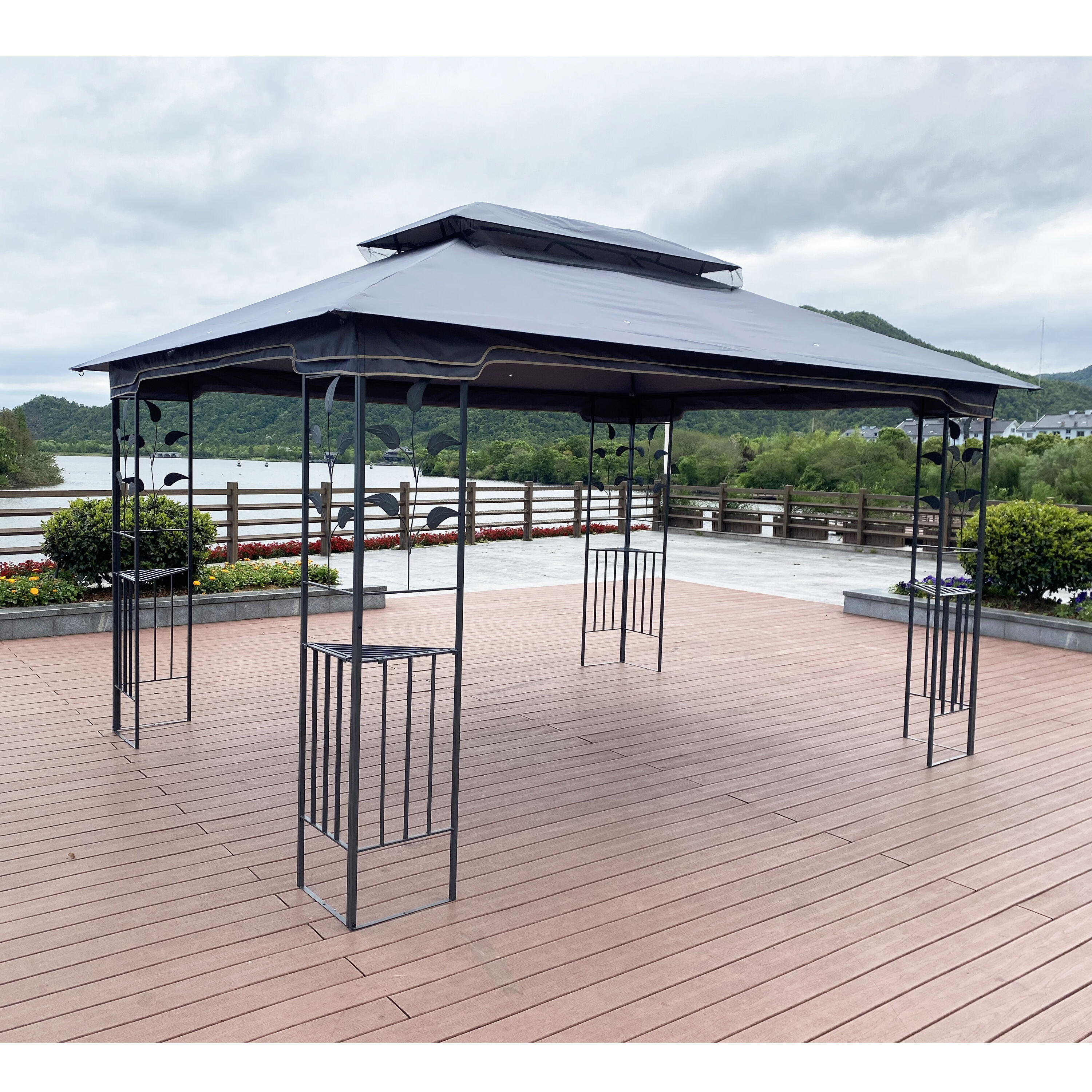 AAZJ BYO-42174 Wood-Resin-Gazebos - View #8