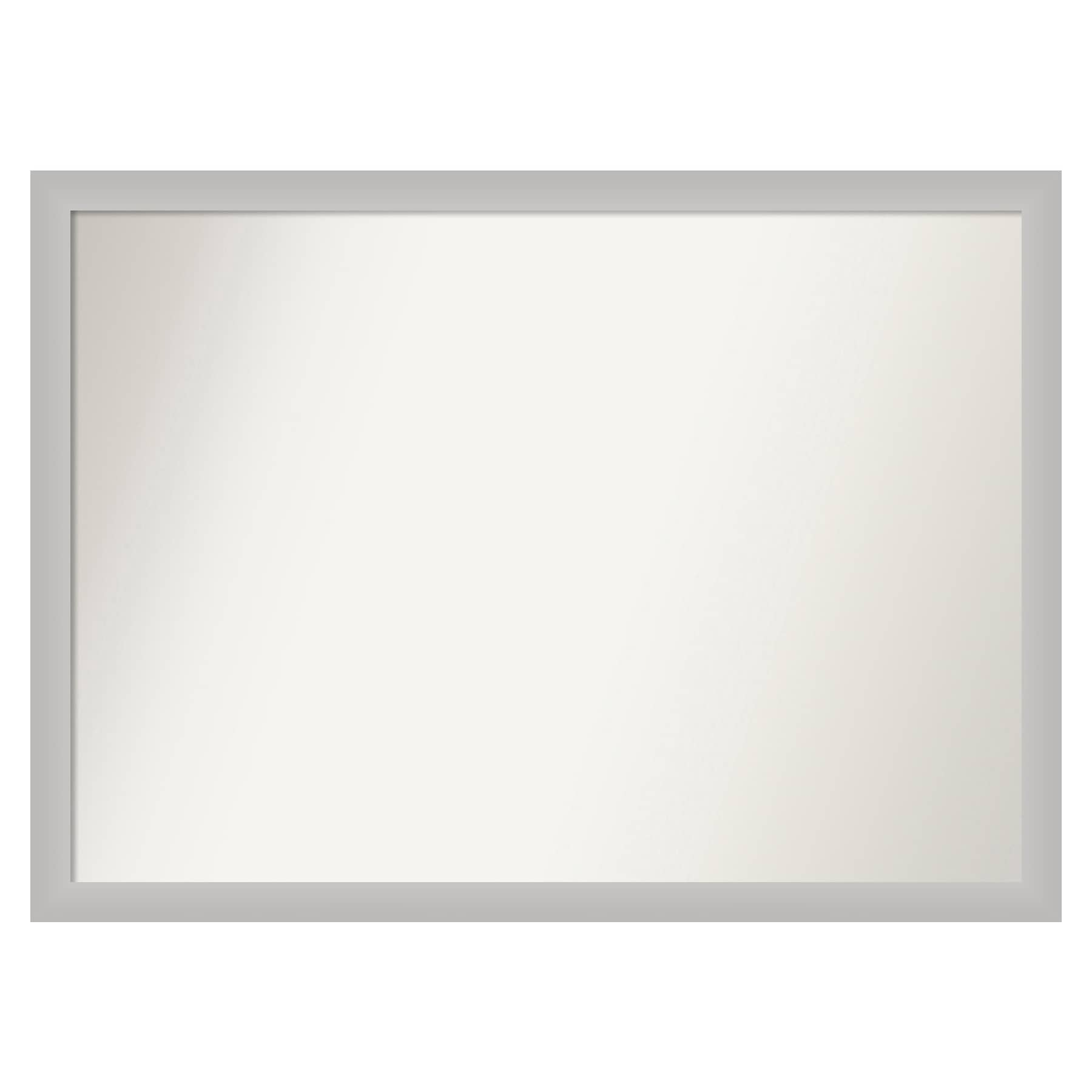 Vanity Low Luster Silver Frame Mirrors at Lowes.com