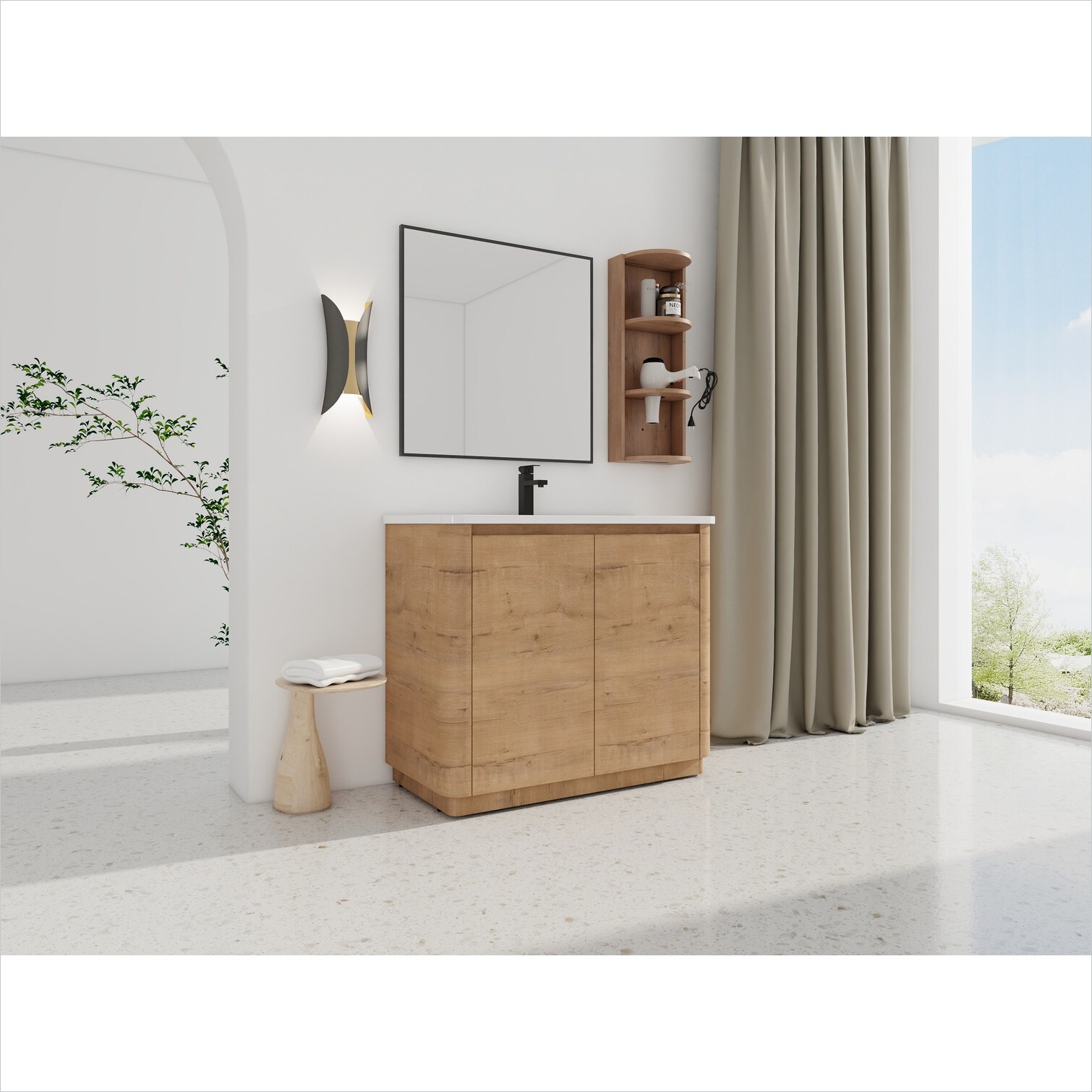 Naturefalls YWY4H4IS9WXV Bath-Vanity-Combo - View #7