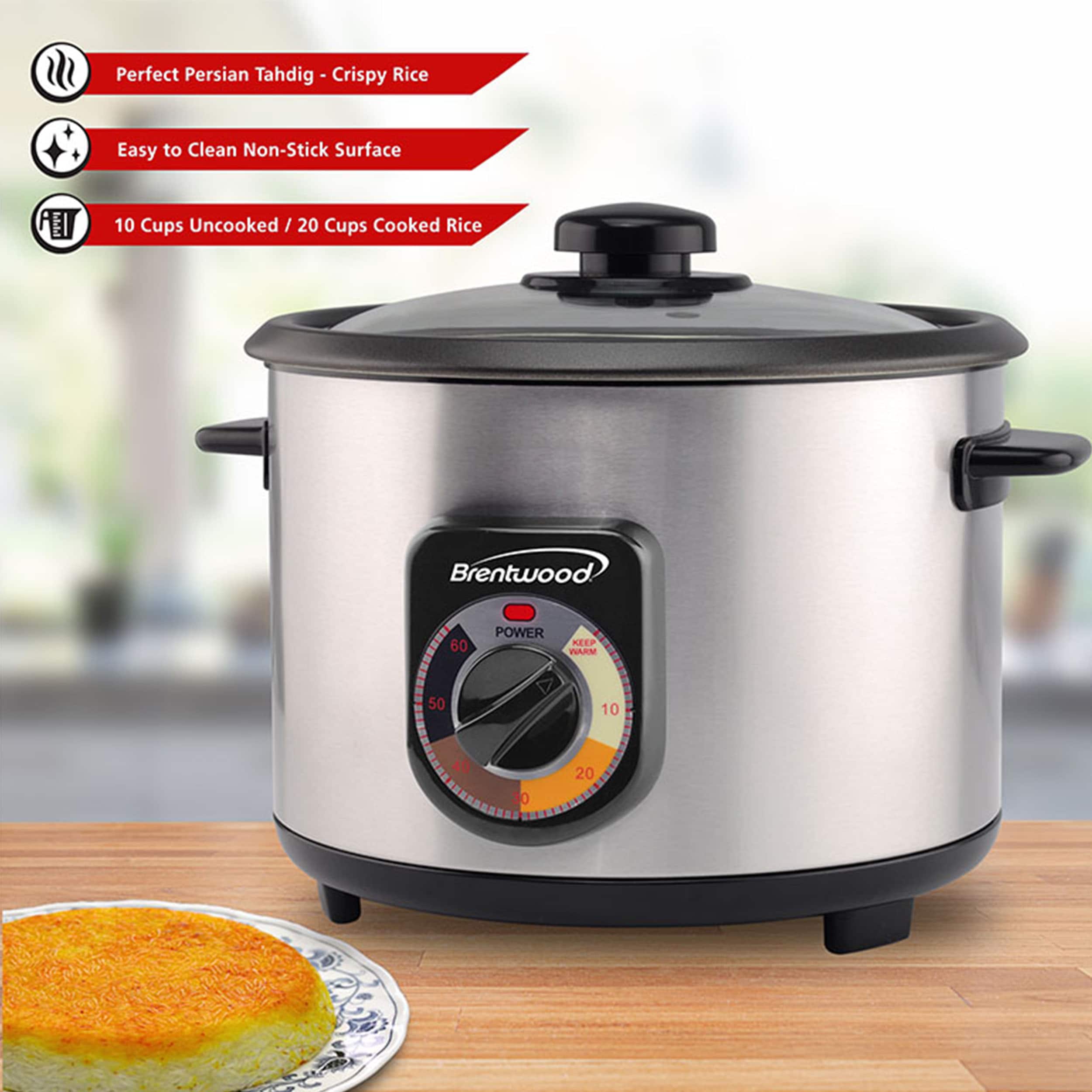 Brentwood 4 Cup Rice Cooker Steamer