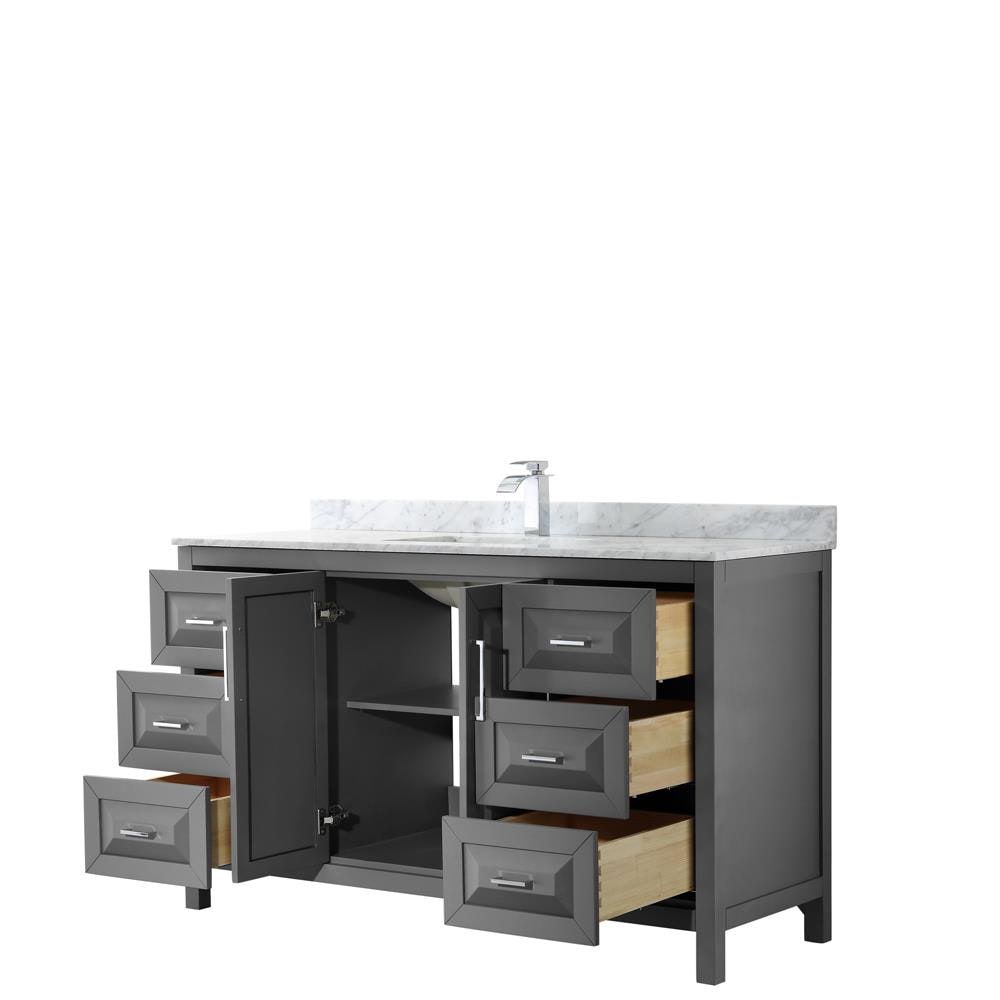 Wyndham Collection WCV252560SKGCMUNSMXX Bath-Vanity-Combo - View #2