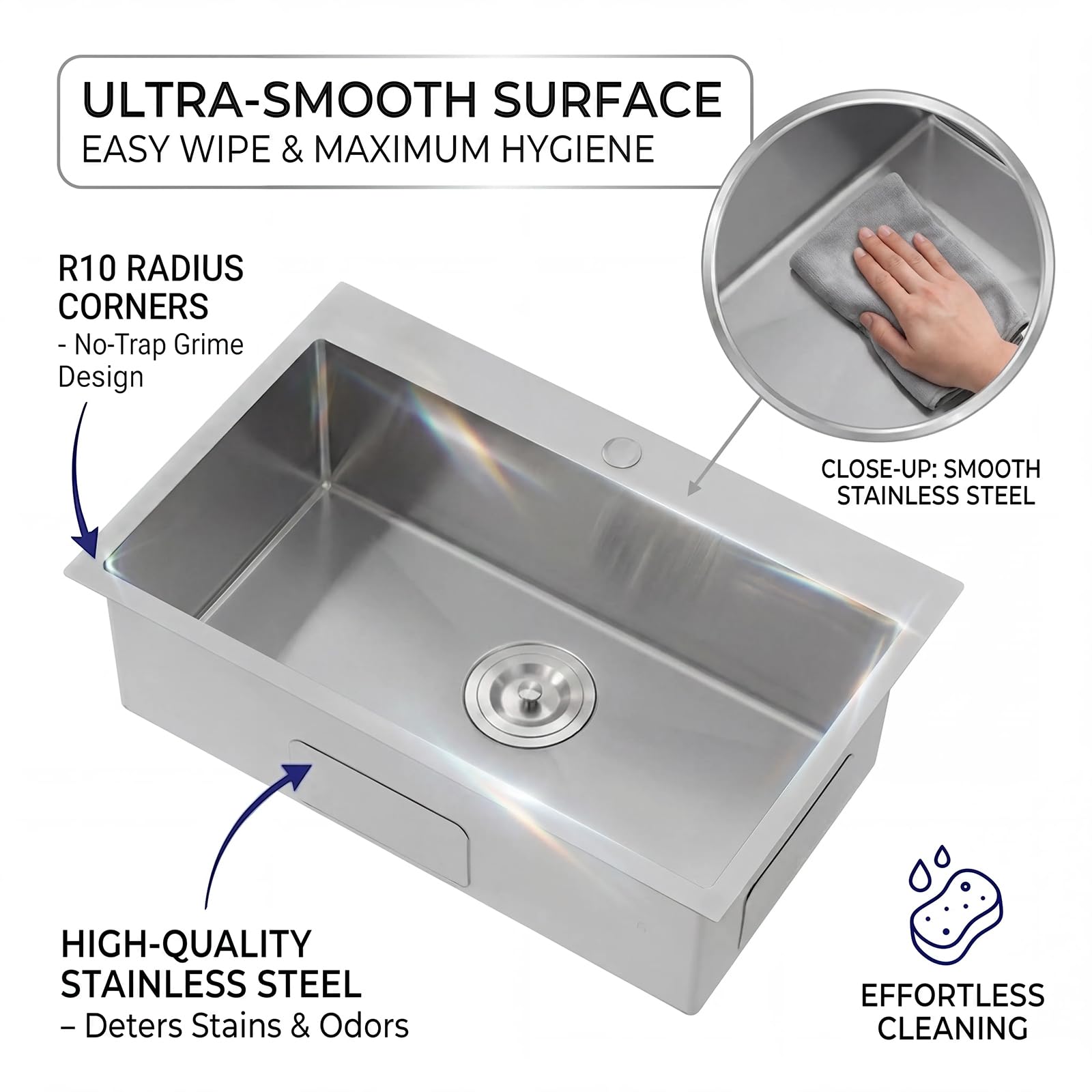 DHMHD LDH0825X327 Kitchen-Sinks - View #8