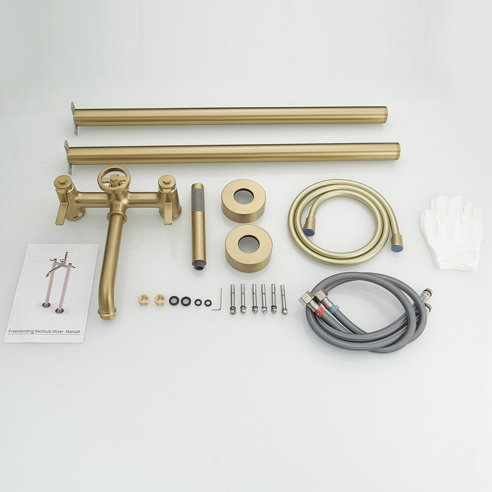 BWE C-7016-BG Roman-Tub-Faucets - View #7