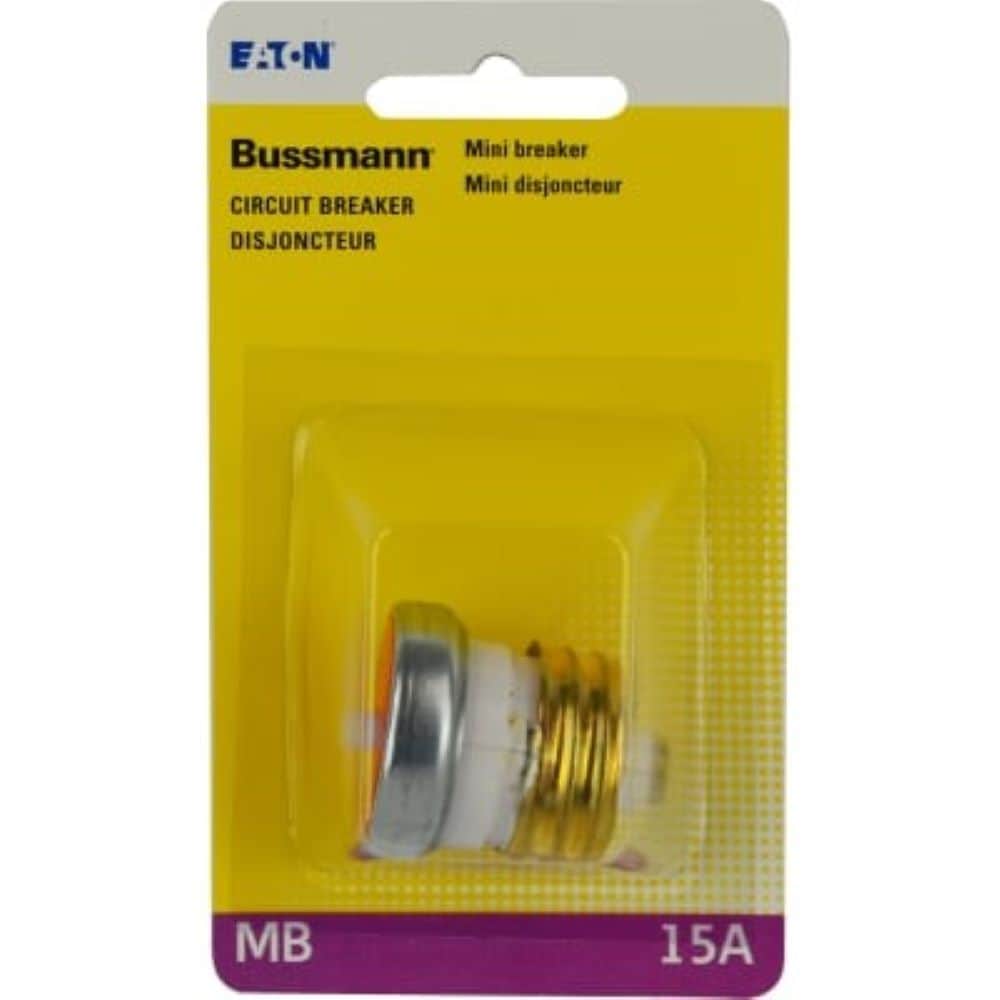 Cooper Bussmann 3-Pack 15-Amp Time Delay Plug Fuse in the Fuses department  at