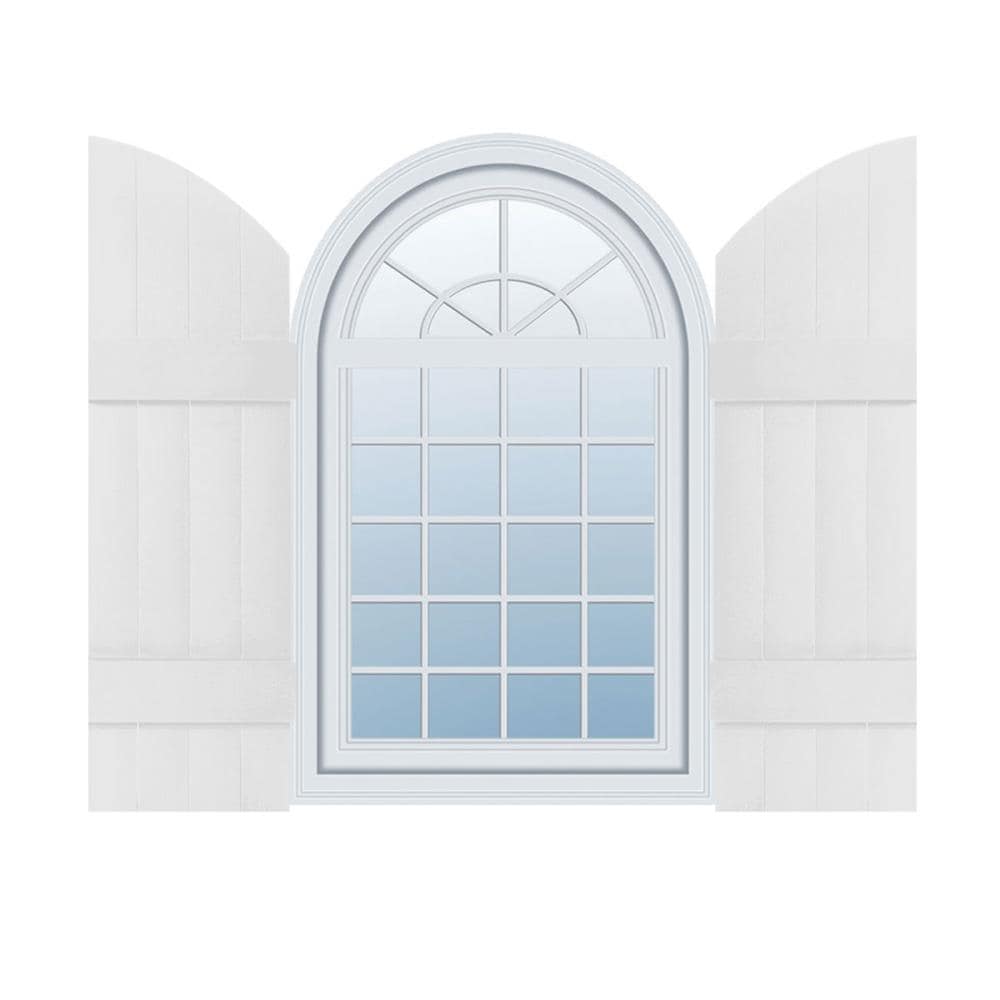 Ekena Millwork LJ6S14X05300WH Exterior-Shutters - View #2