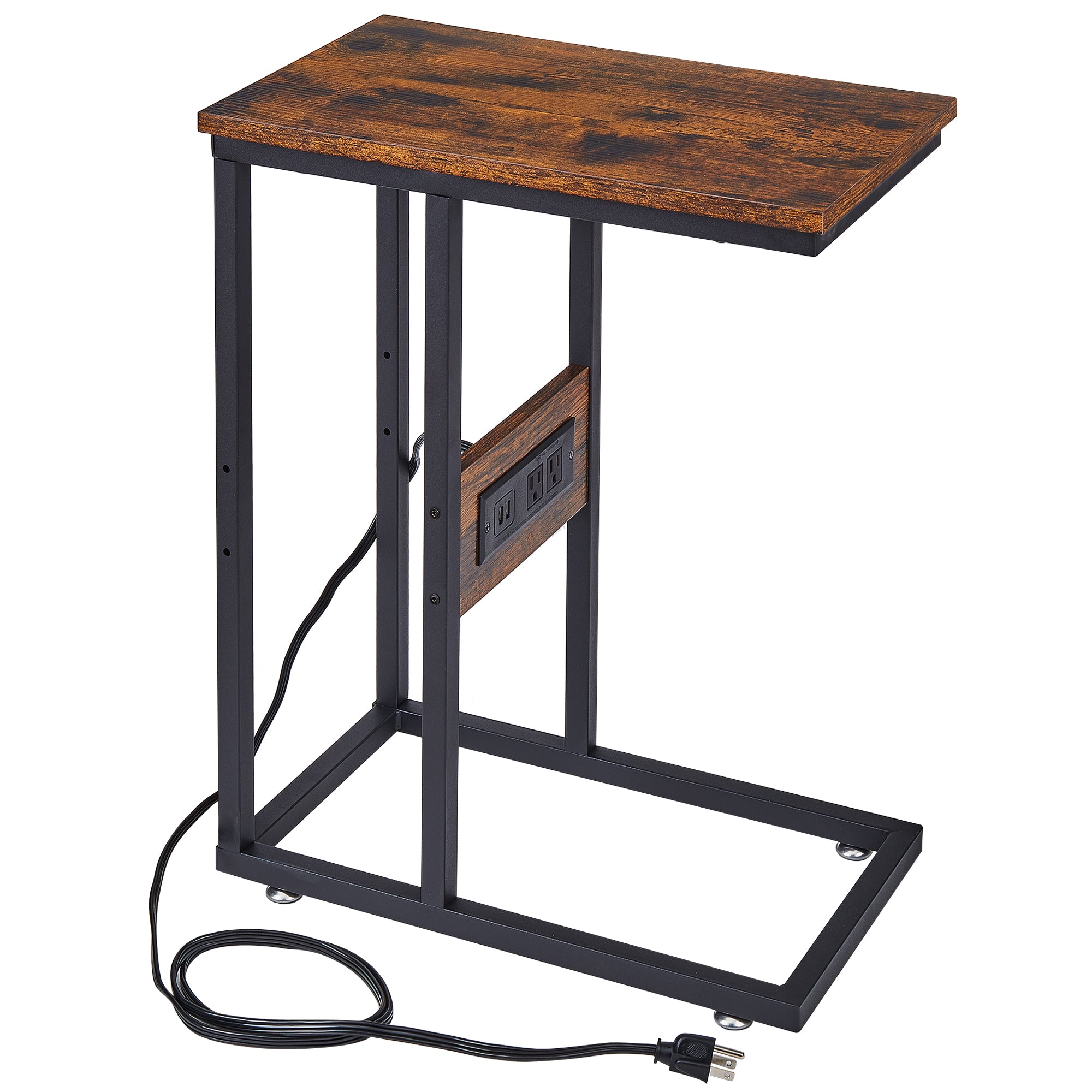 Vecelo LOE-DC-ST01-BRN-UP End-Tables - View #2