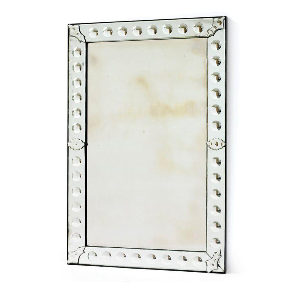 GO Home 16126 Victoria 24.25-Inches H Rectangle Silver Framed Wall Mirror