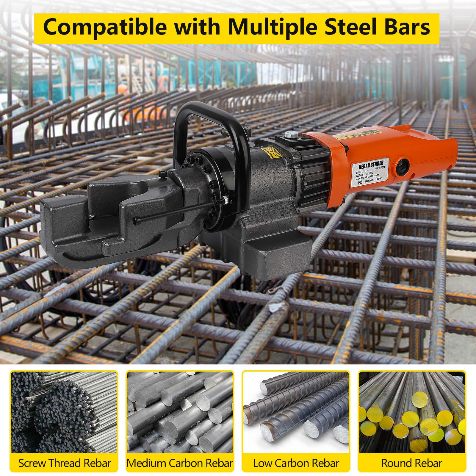 Garvee PHO-11XUFGJA Rebar-Cutters-Benders - View #7