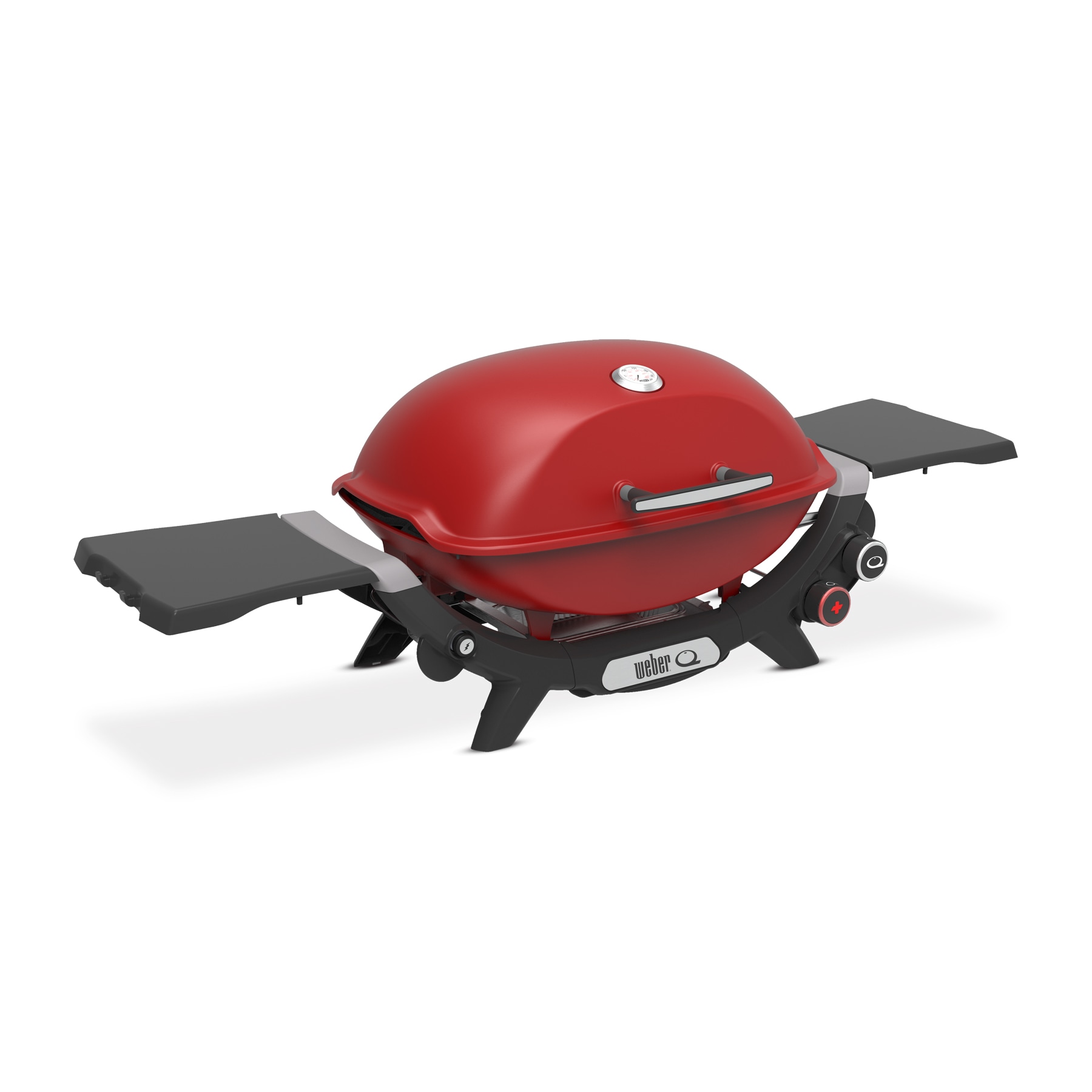 Weber Q2800N+ 320-Sq in Red Portable Liquid Propane Grill 1500377 Sansujyuku sansujyuku.com