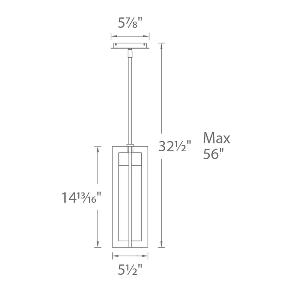 dweLED PD-W48616-BK Pendant-Lights - View #2