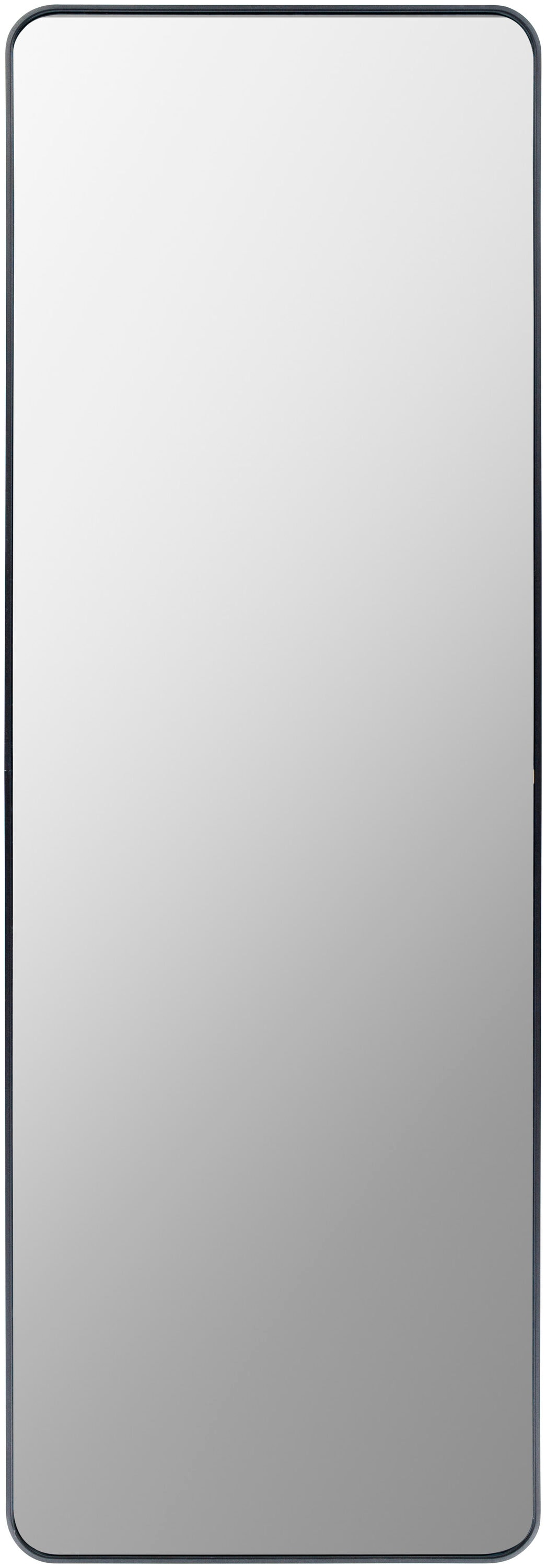 Livabliss RAY027-2265 Aranya 22-in W x 65.0-in H Rectangle Black Framed Wall Mirror