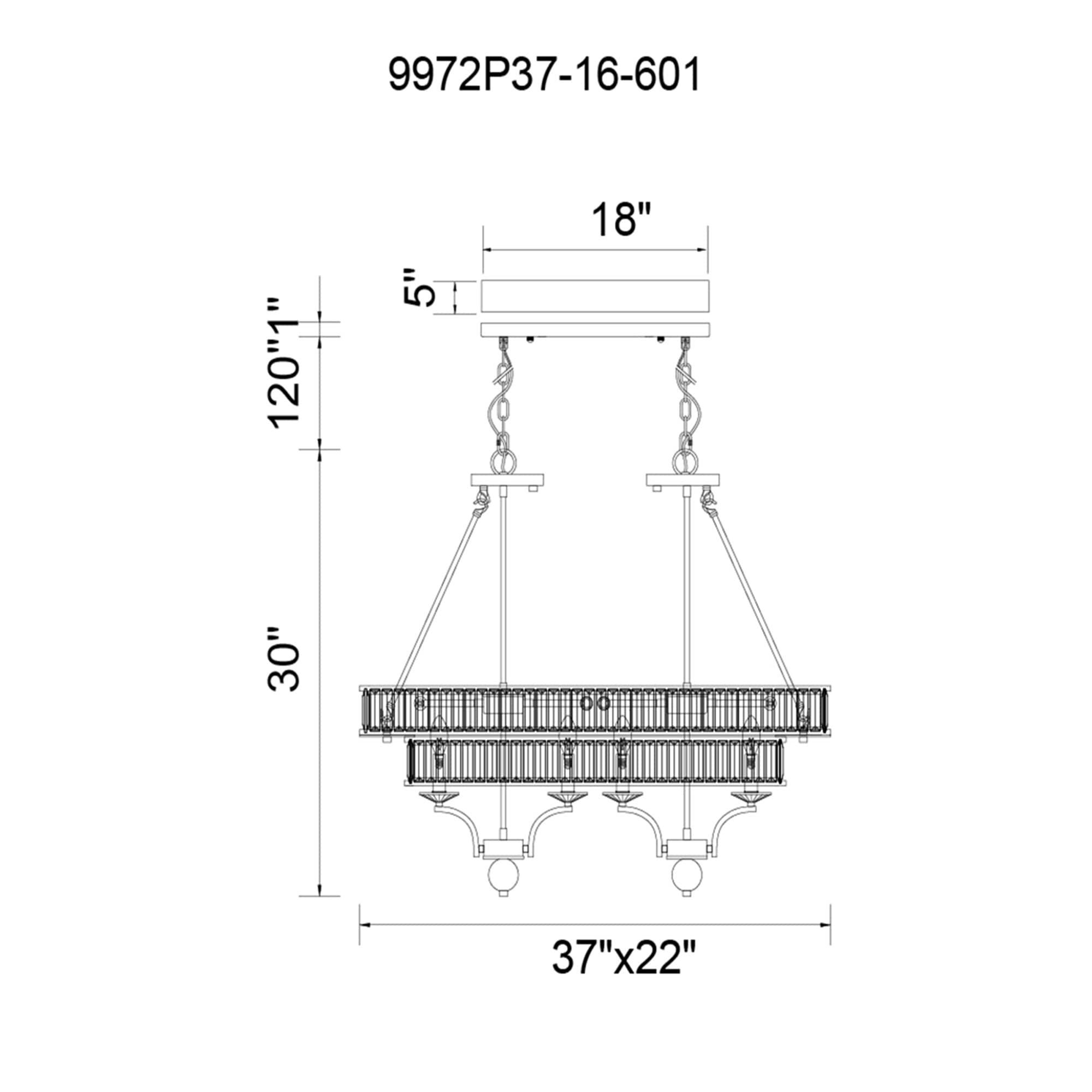 CWI Lighting 9972P37-16-101 b090015 - View #7