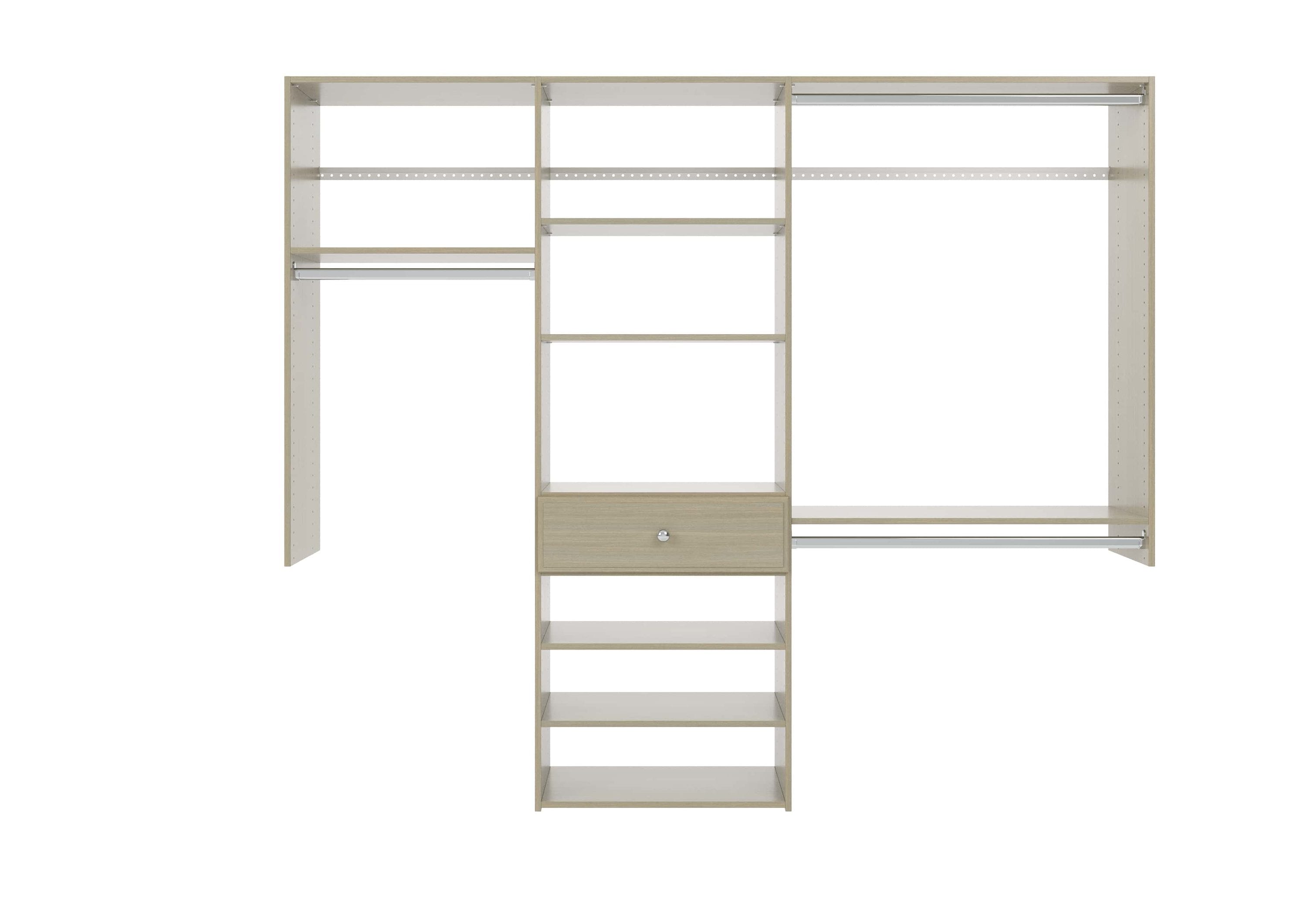 Easy Track PH55-CG Wood-Closet-Kits - View #3