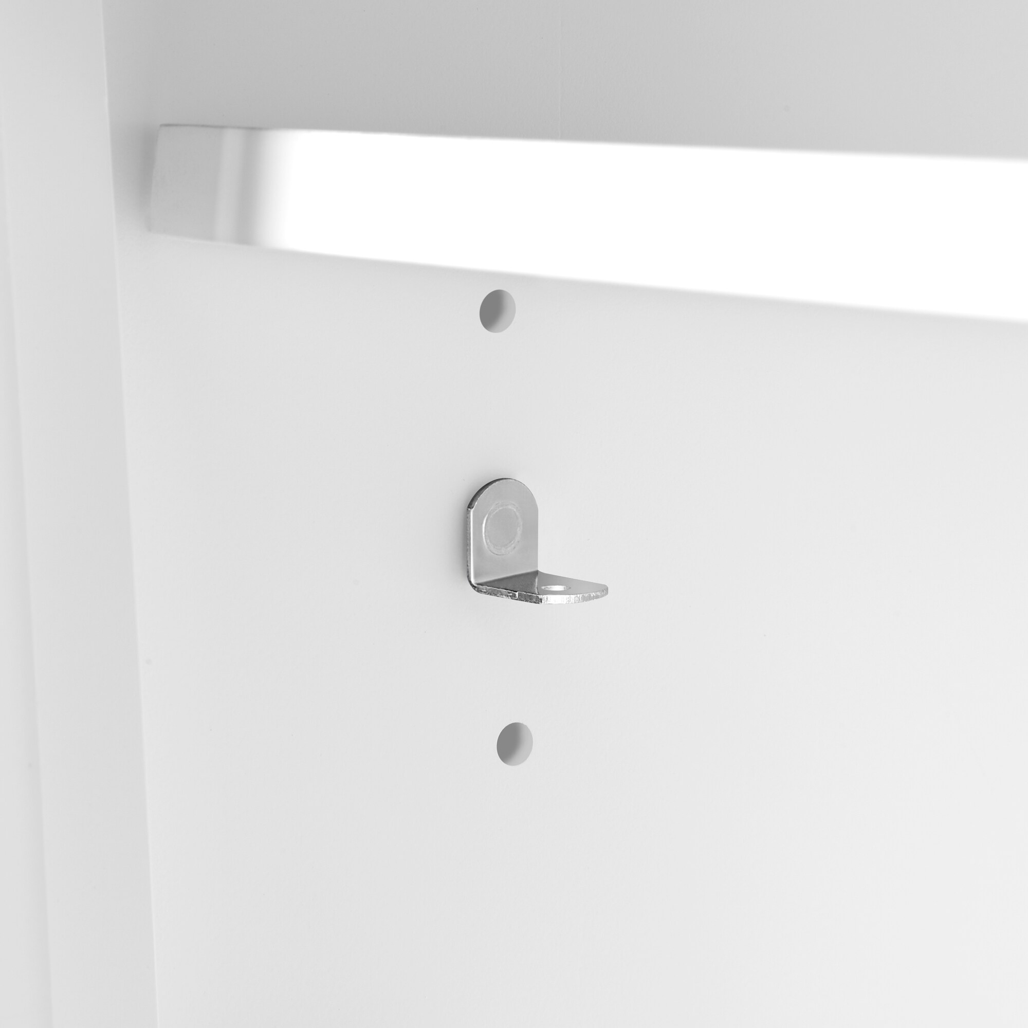 Tahoe 42" Pure White Engineered Stone Single Sink Vanity Set