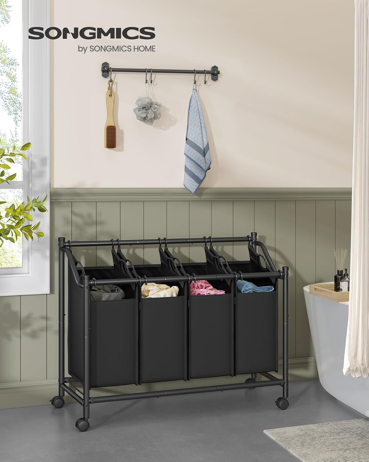 SONGMICS HOME RLS103B01 Hamper-Baskets - View #2