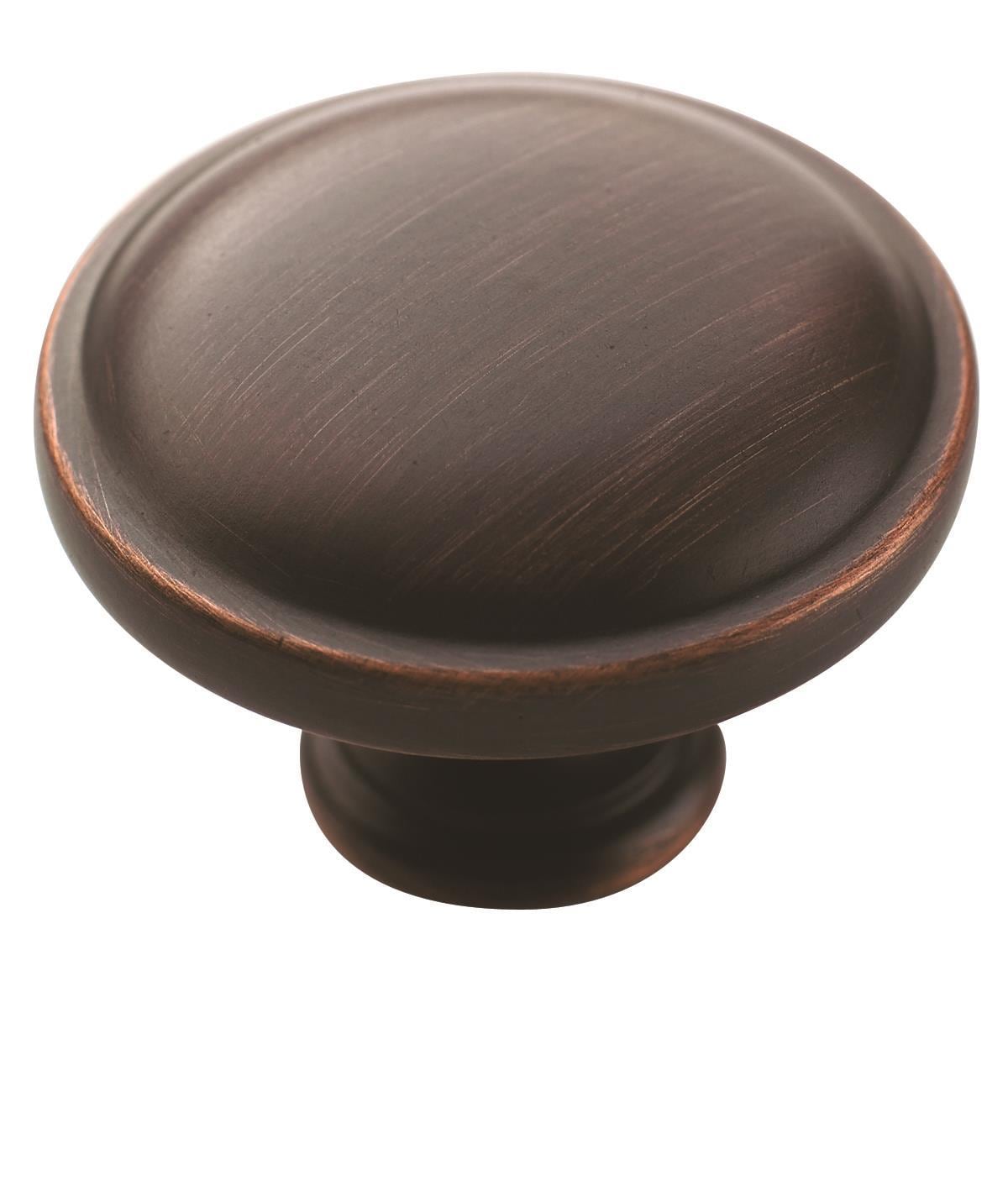 Amerock BP53015ORB Everyday Heritage 1-1/4-in Oil Rubbed Bronze Round Traditional Cabinet Knob