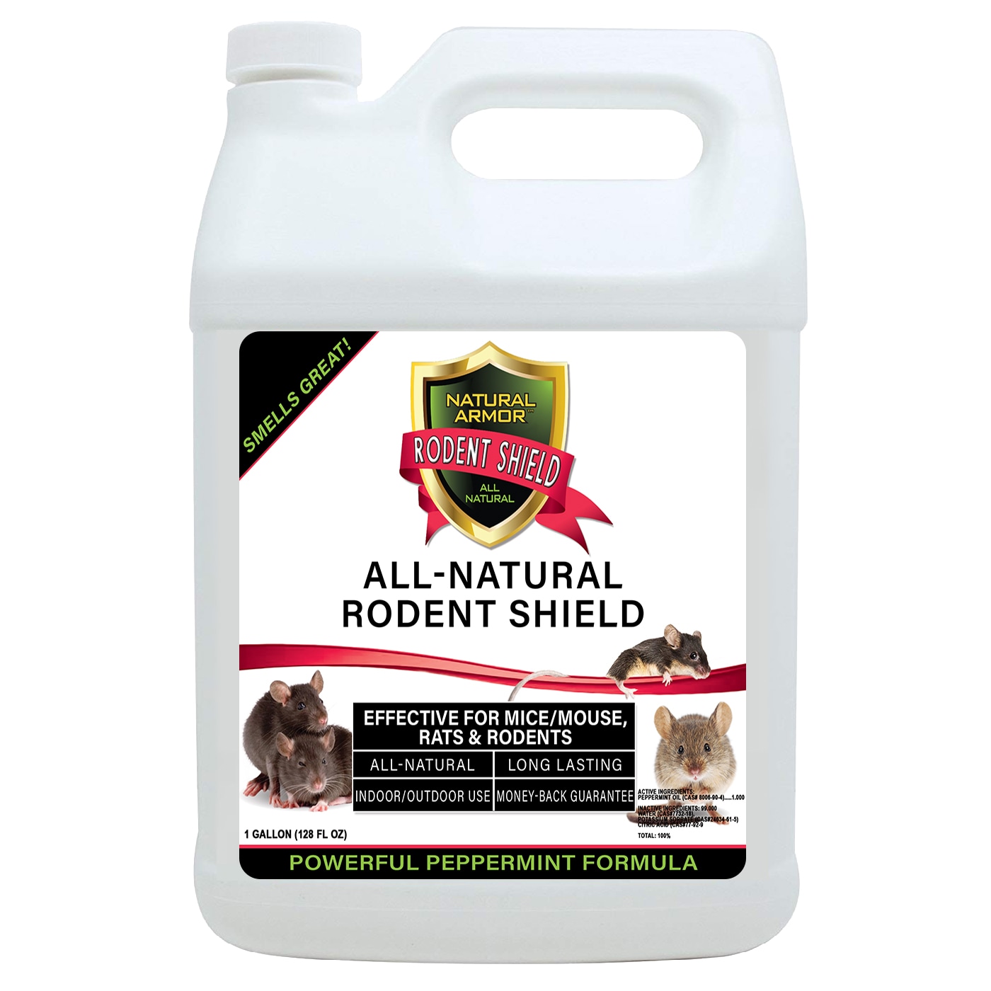 NATURAL ARMOR NART-G-R ALL-NATURAL ANIMAL REPELLENT GALLON REFILL