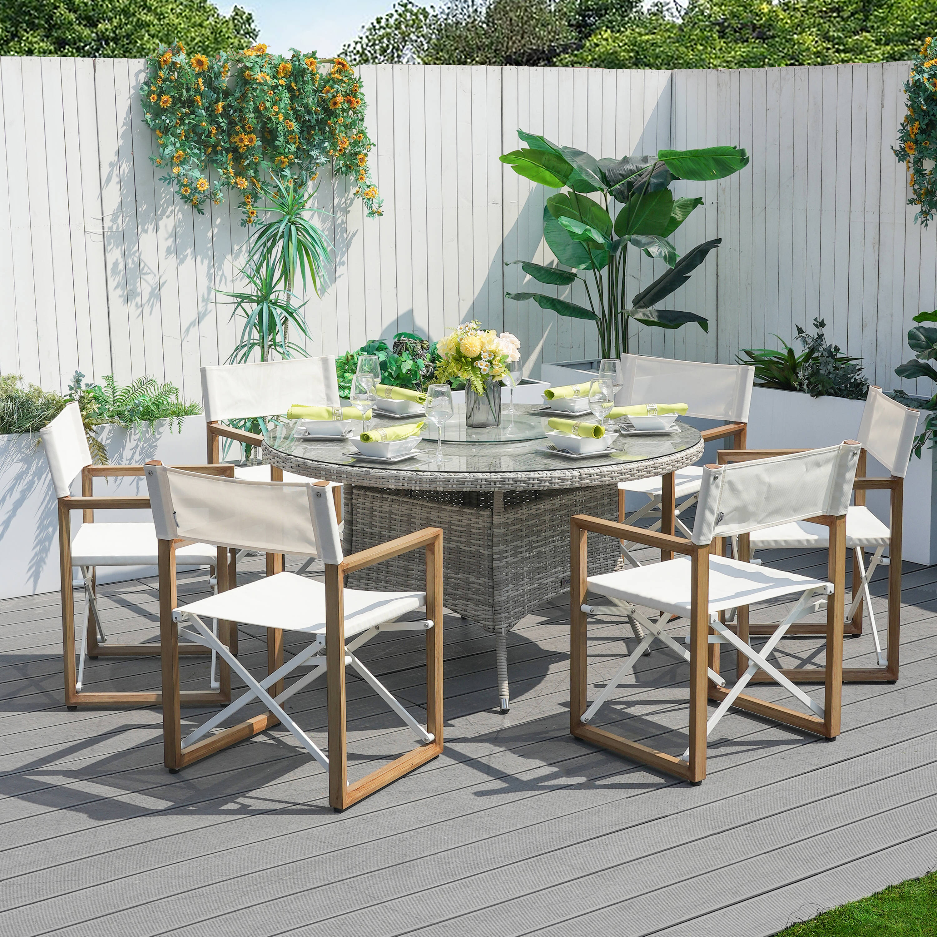 Direct Wicker DWD-1711G&62508 Patio-Dining-Sets - View #5