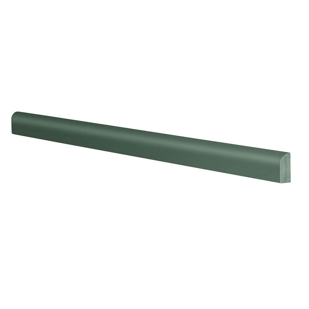 allen + roth 620GW Galway Chamfered Cabinet Moulding 94-in W x 0.75-in H x 0.25-in D Sage Painted