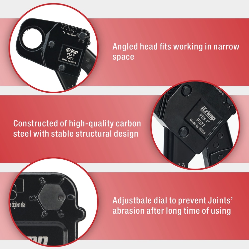 IWISS SL 1 Pex-Crimp-Fittings - View #4