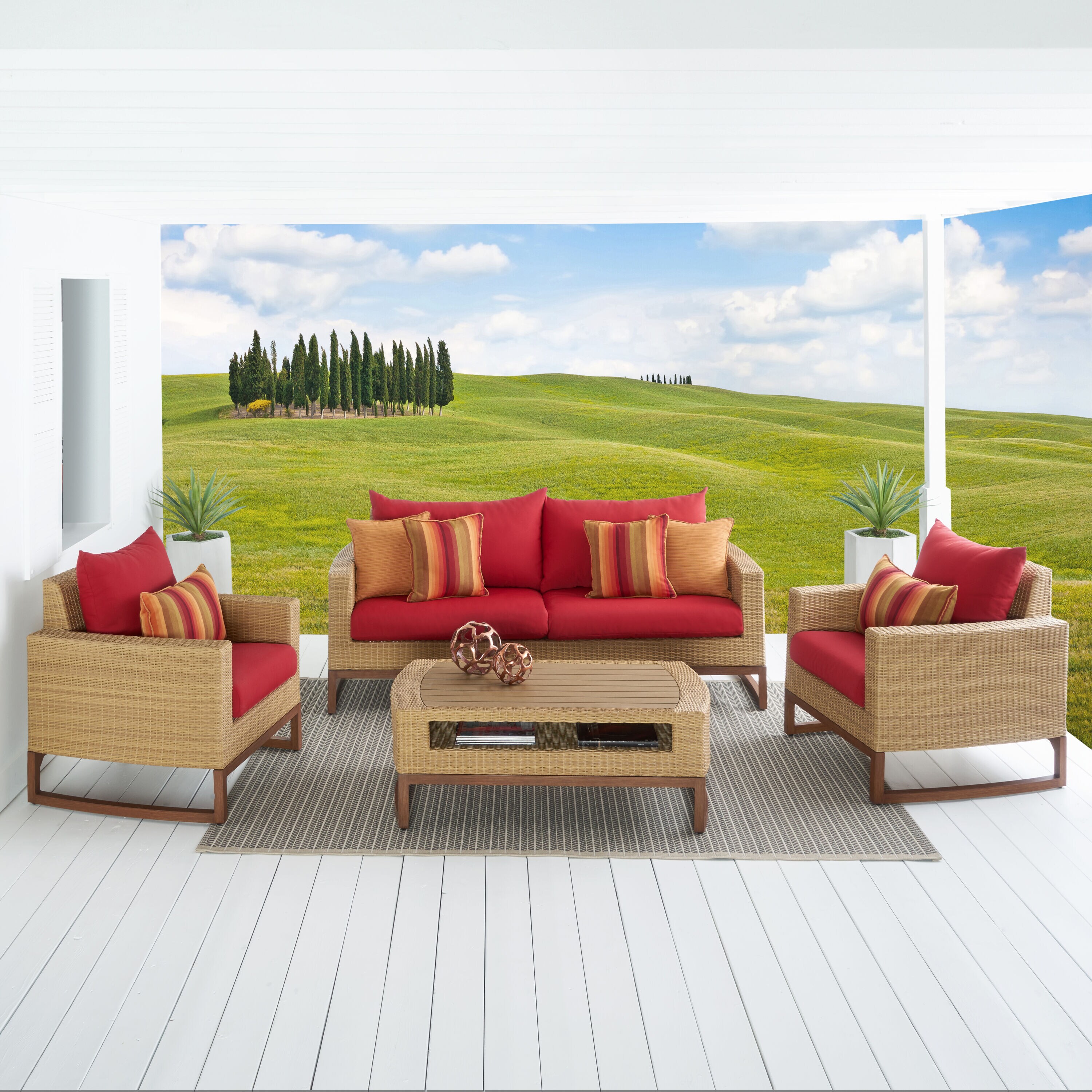 RST Brands OP-PESS4-MIL-SUN-K Patio-Conversation-Sets - View #9