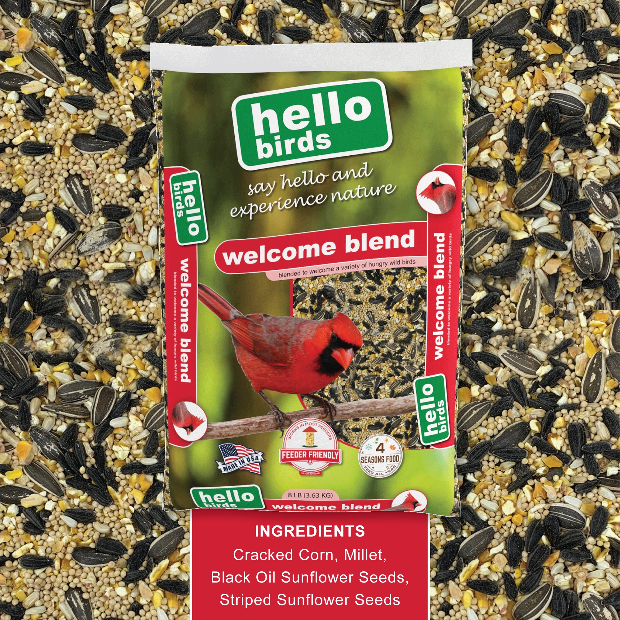Red River Commodities 009564 Bird-Squirrel-Food - View #15