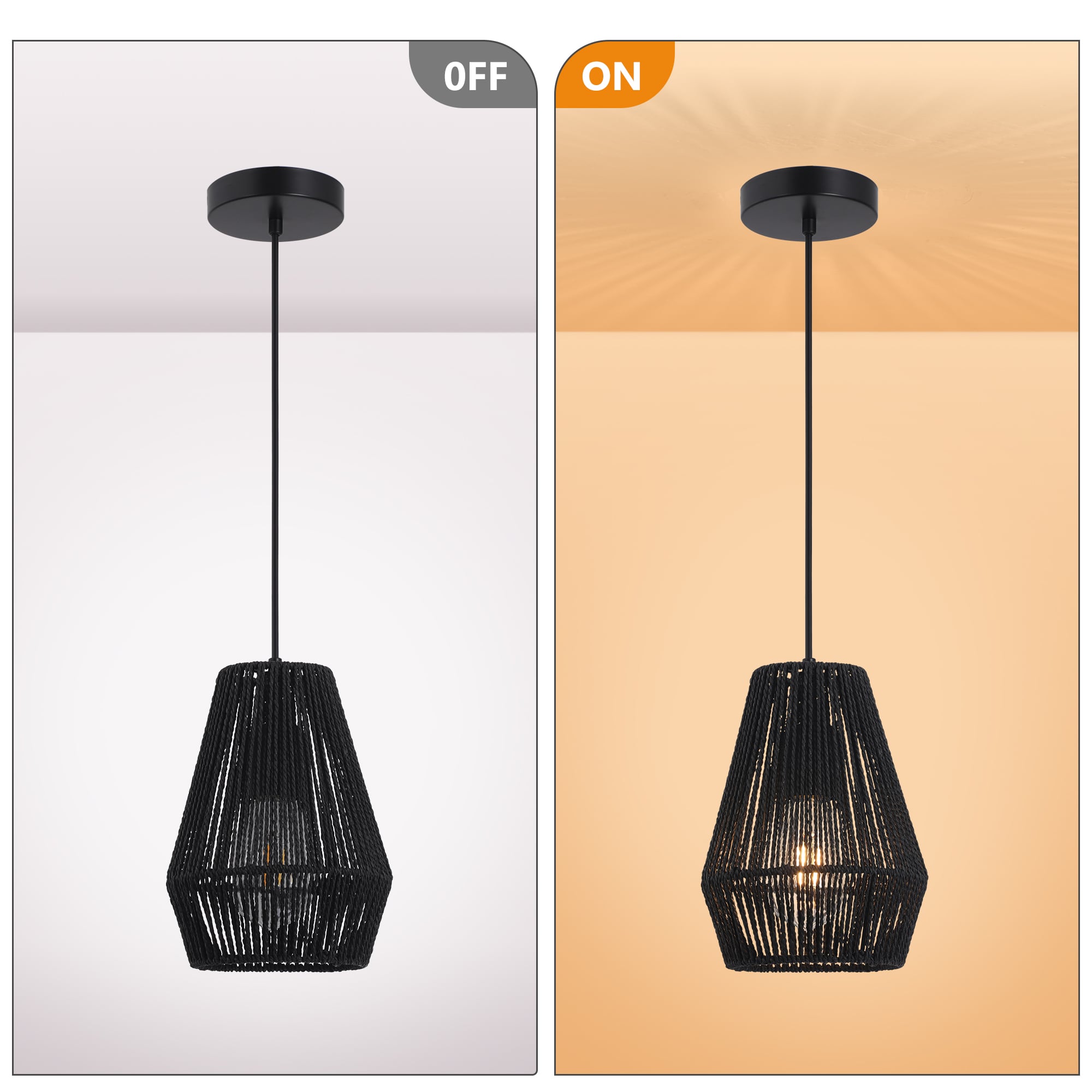 LamQee 06FTL0263ABK Pendant-Lights - View #8