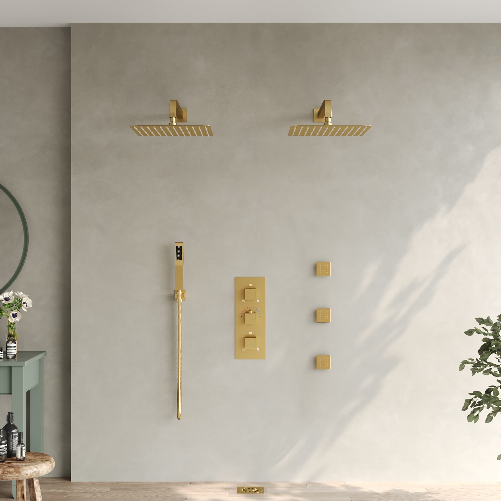 EVERSTEIN SFS-1068-GD12 Tub-Shower-Faucets - View #14