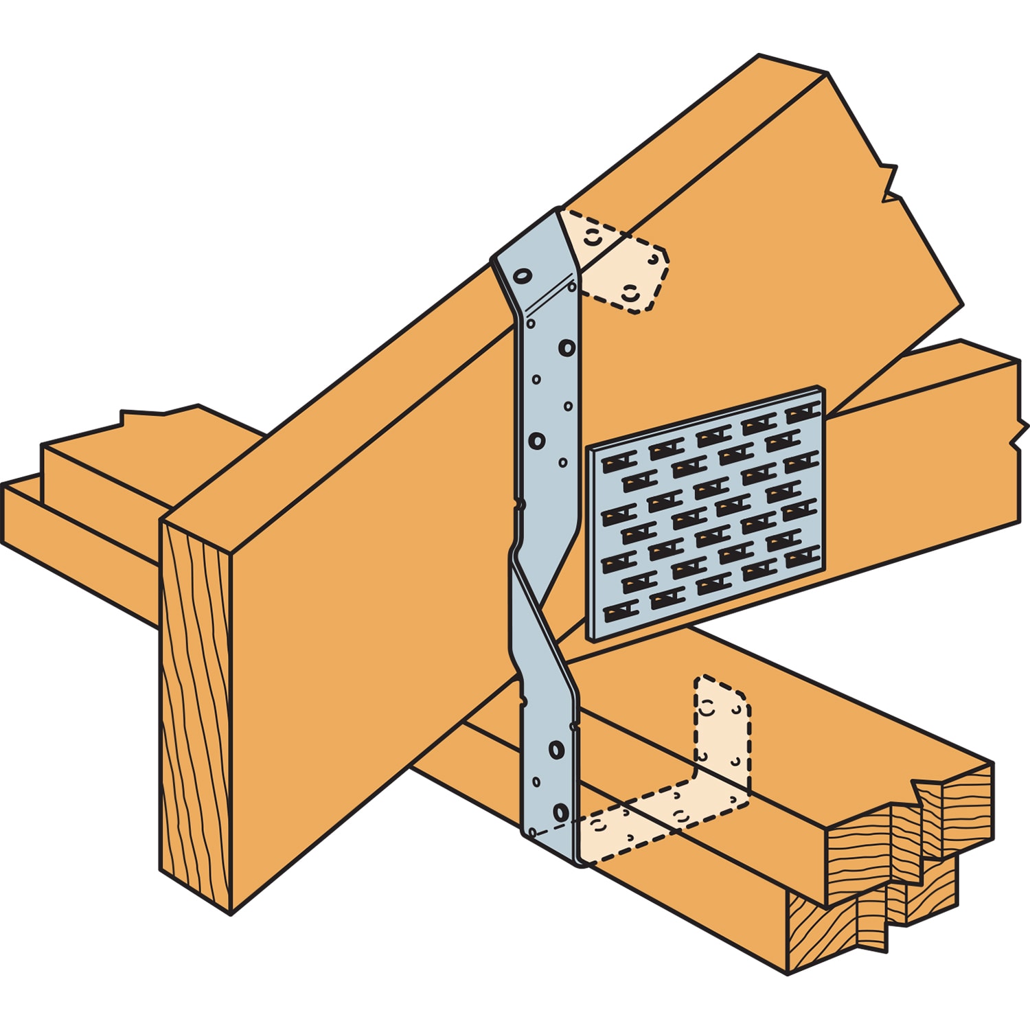Simpson Strong-Tie MTS20Z Trusses-And-Rafter-Ties - View #2