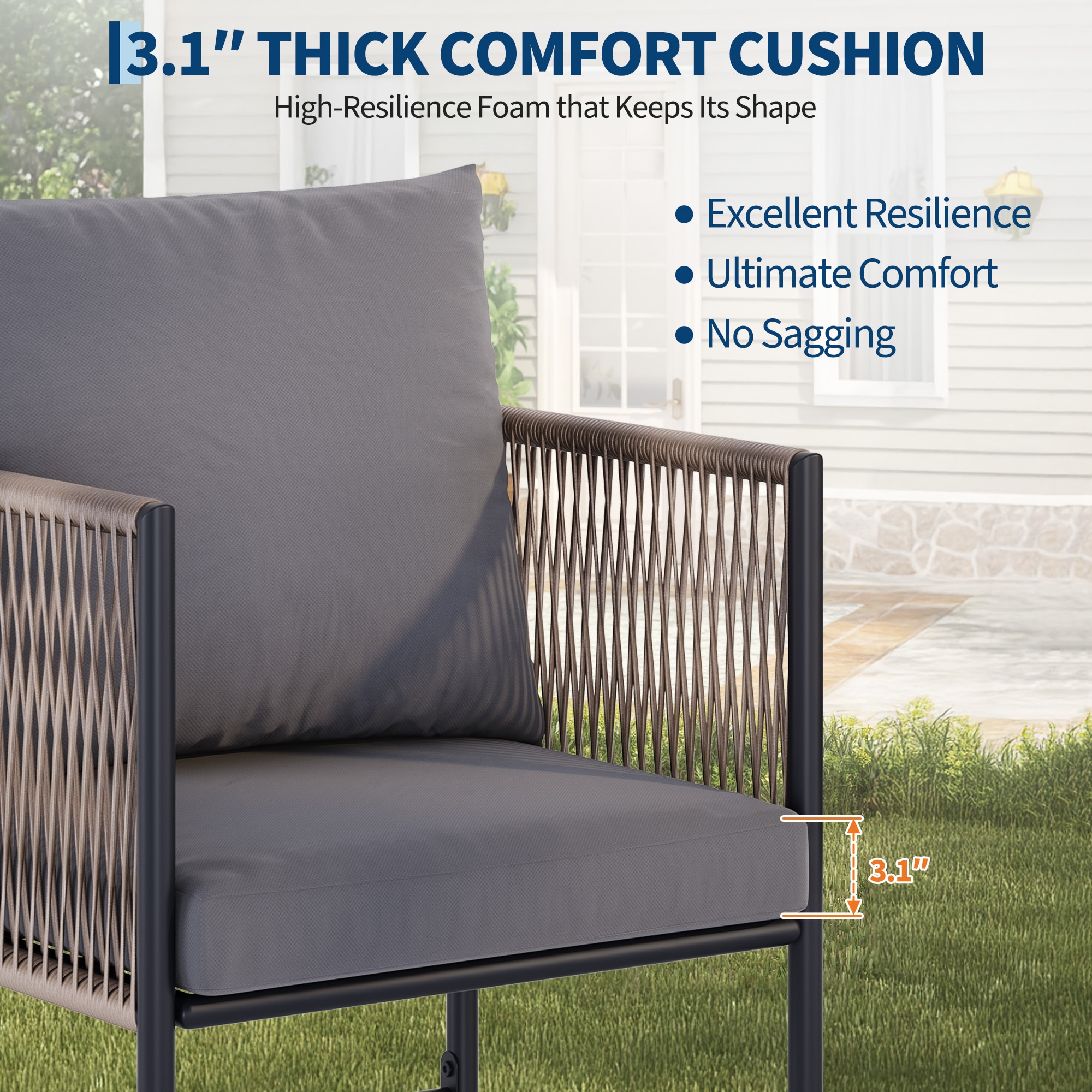 Garvee J8EIVNPR6SF3O Patio-Chairs - View #7
