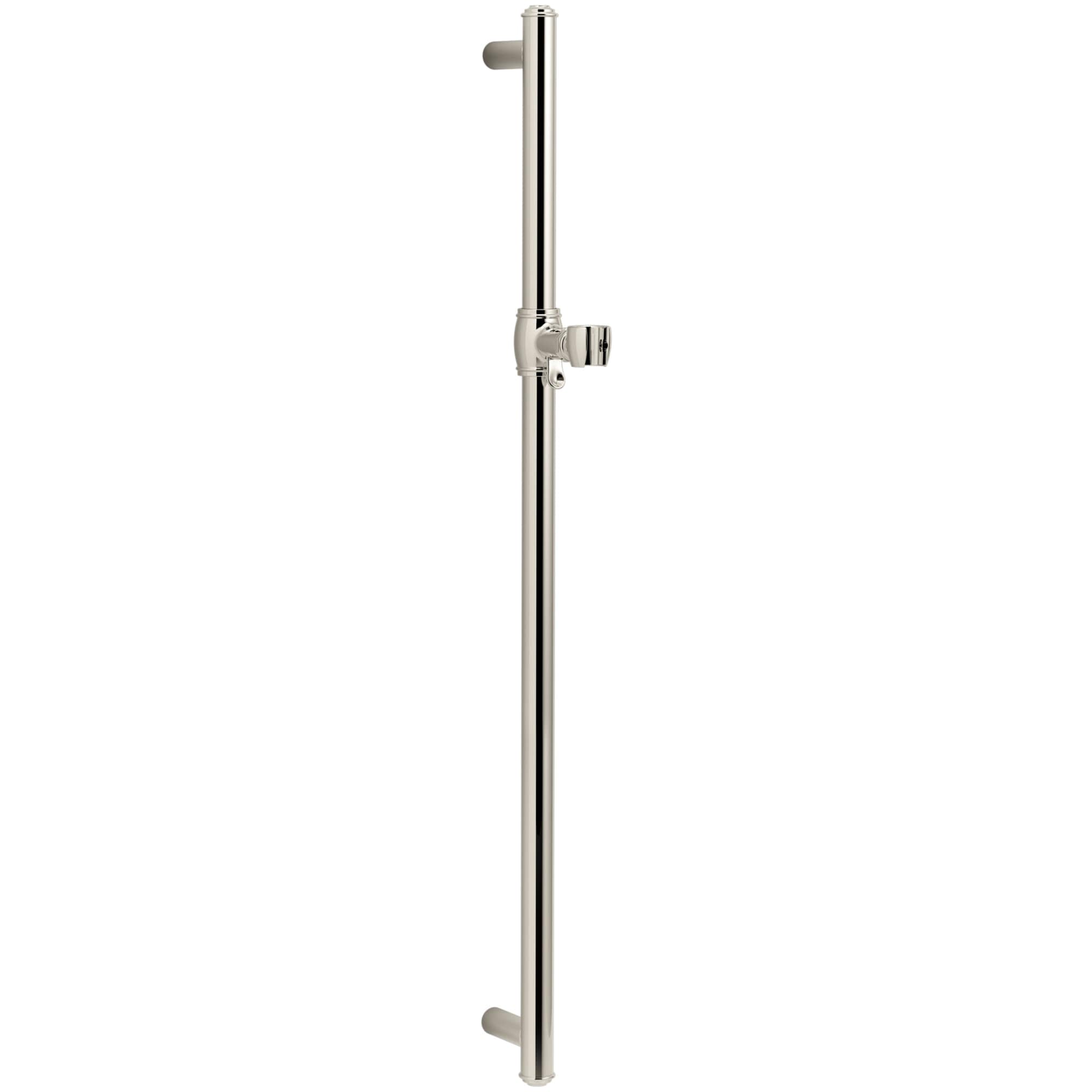 KOHLER 72798-SN Forte Vibrant Polished Nickel 2.5-in Universal Shower Slide bar