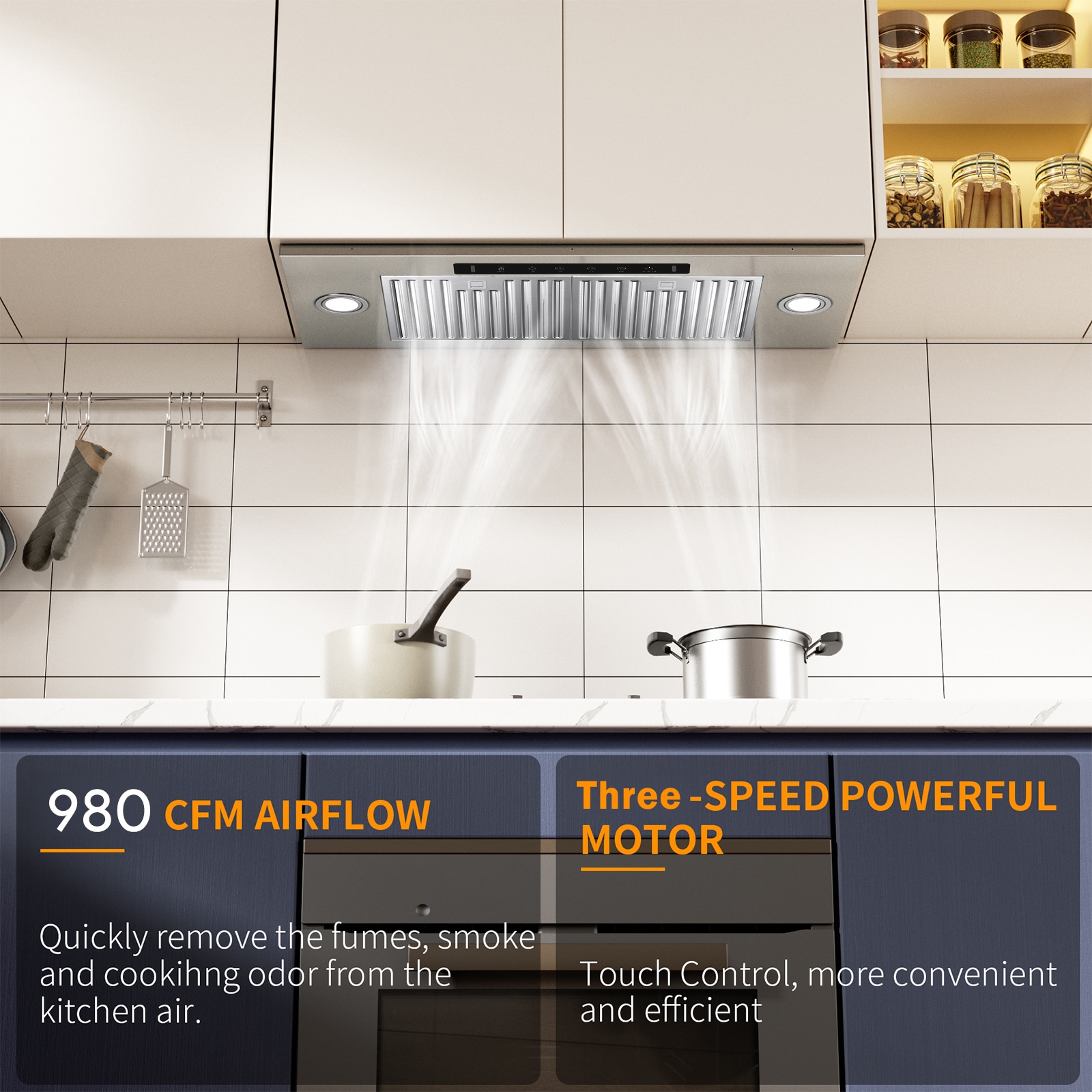 VIKIO IKB01-30 Undercabinet-Range-Hoods - View #5