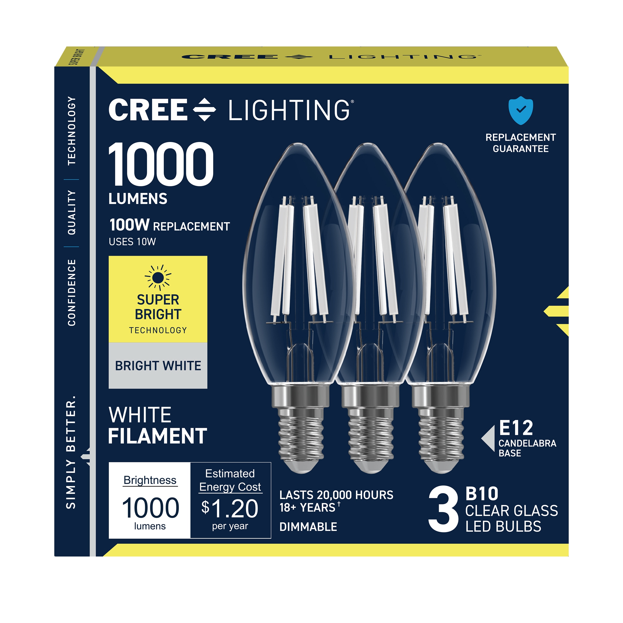 Decorative Light Bulbs Wattage Equivalent 100
