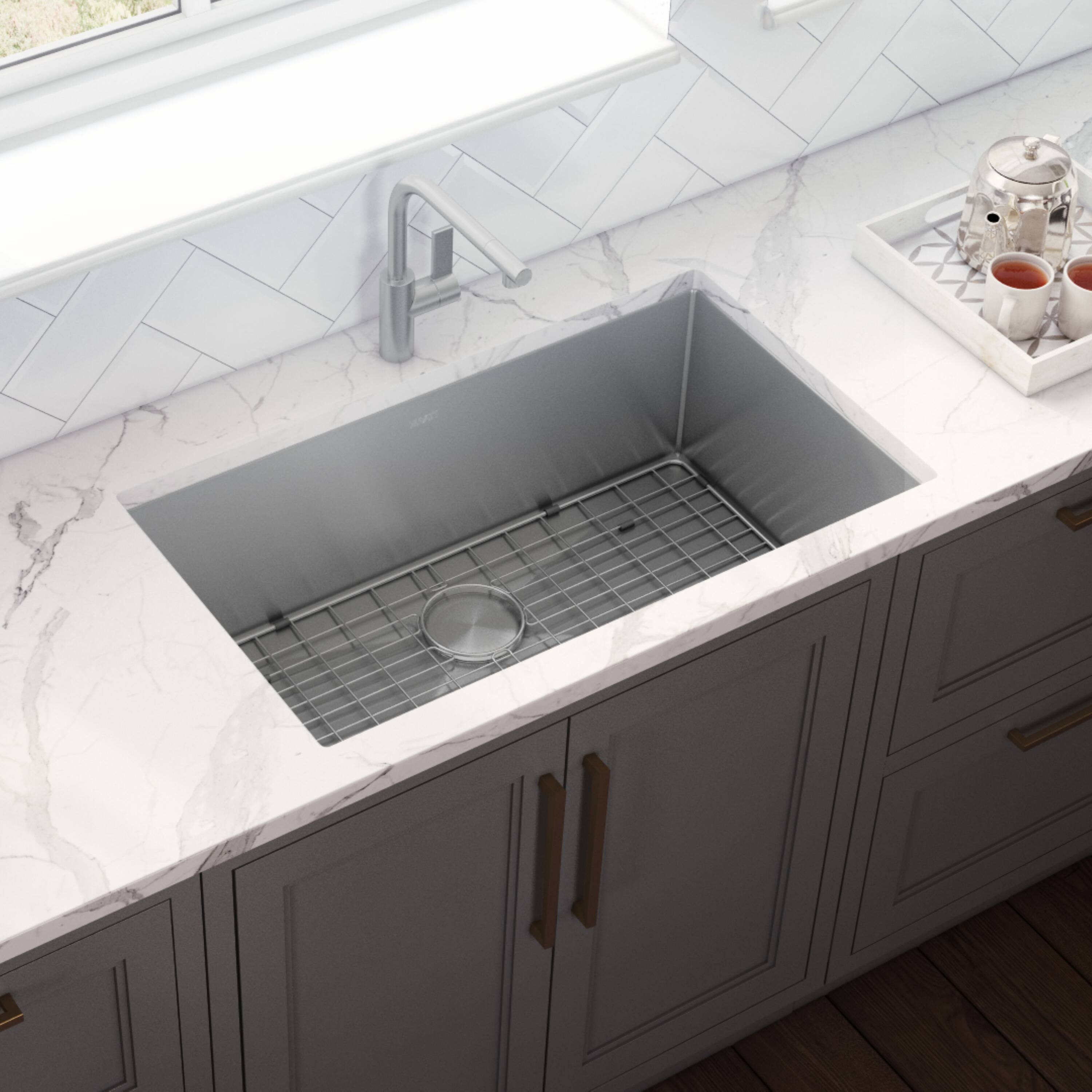 Ruvati RVH7433 Kitchen-Sinks - View #12